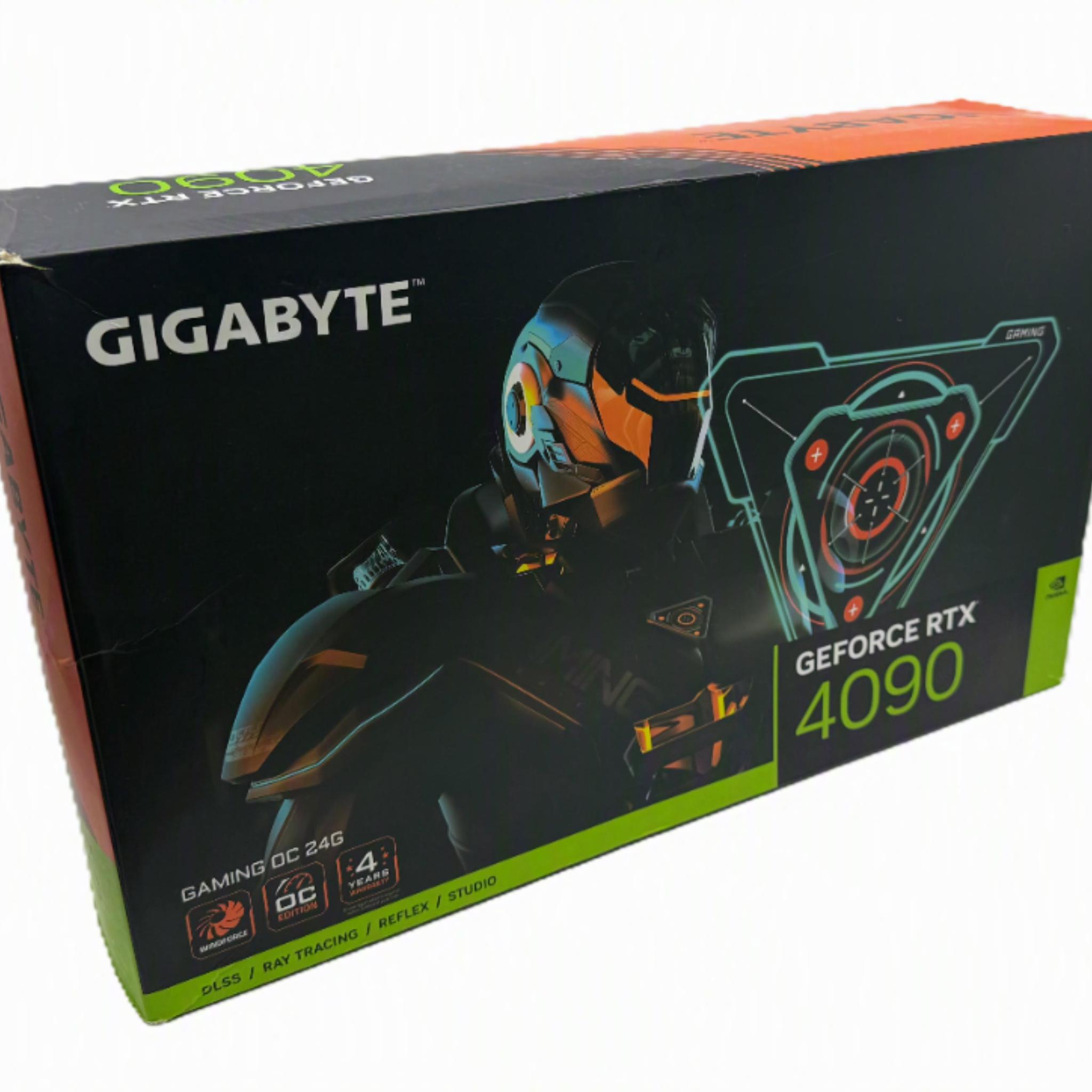 GIGABYTE GeForce RTX 4090 Gaming OC 24GB (GV-N4090GAMING OC-24GD), open box and lightly used.