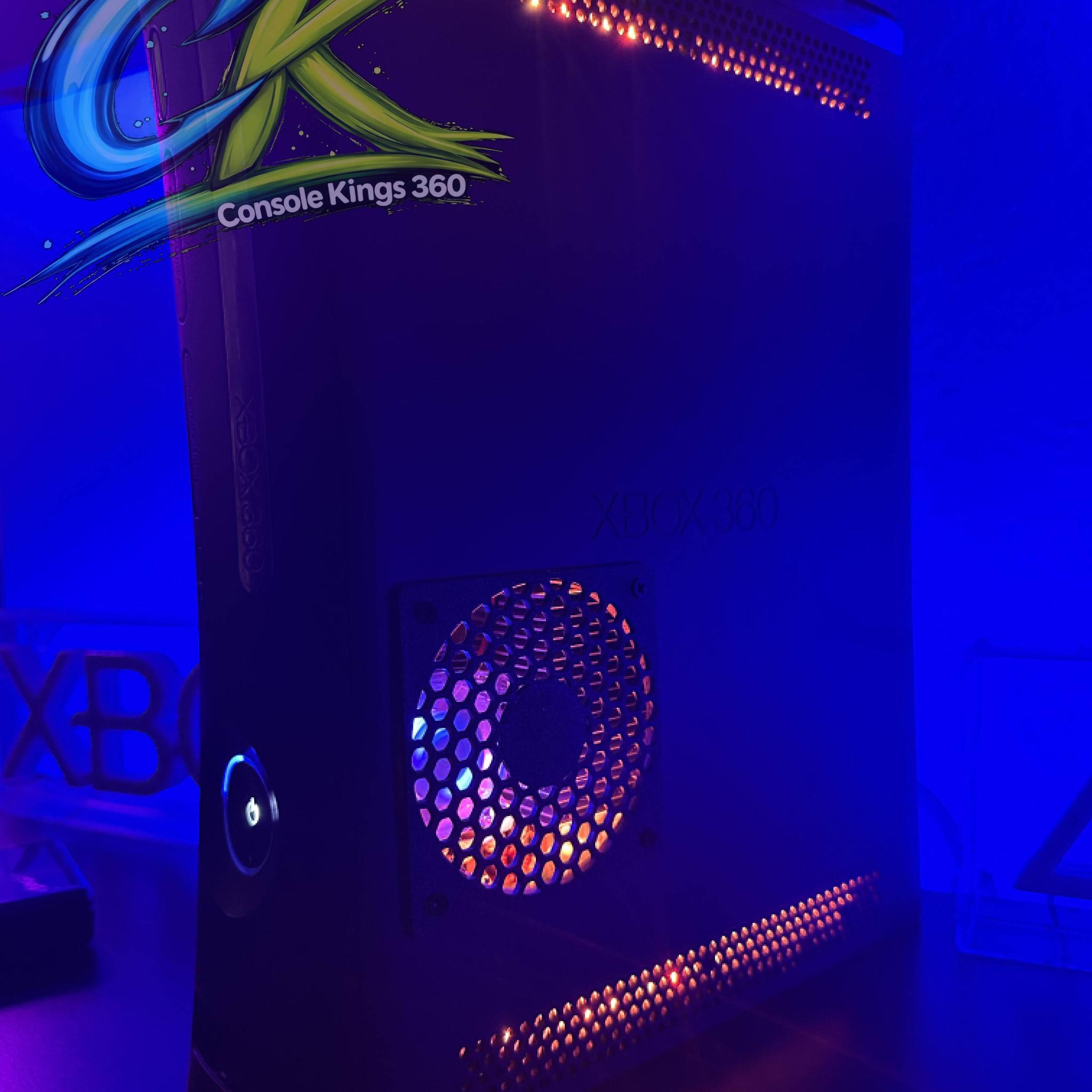 Xbox 360 -RGH3  - RGB LEDs -1TB HDD