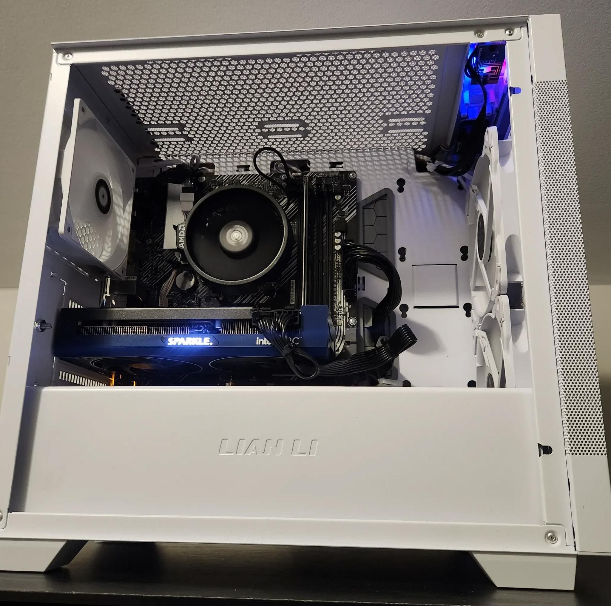 Built for Great 1080p Gaming: Ryzen 5 & Intel Arc A750! Xtra 1TB storage
