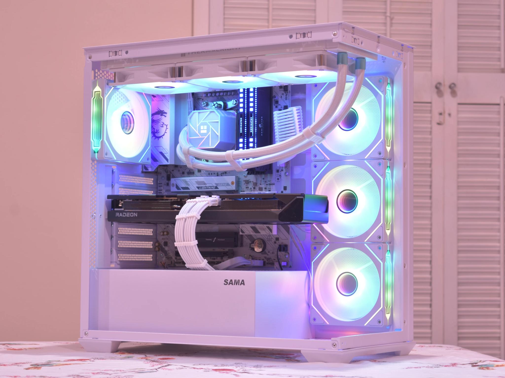 🚀Performance Gamer🚀 Ryzen 7 7800X3D | AMD RX 9070 16GB | 32GB DDR5 | 1TB nVME SSD | White RGB+Wifi