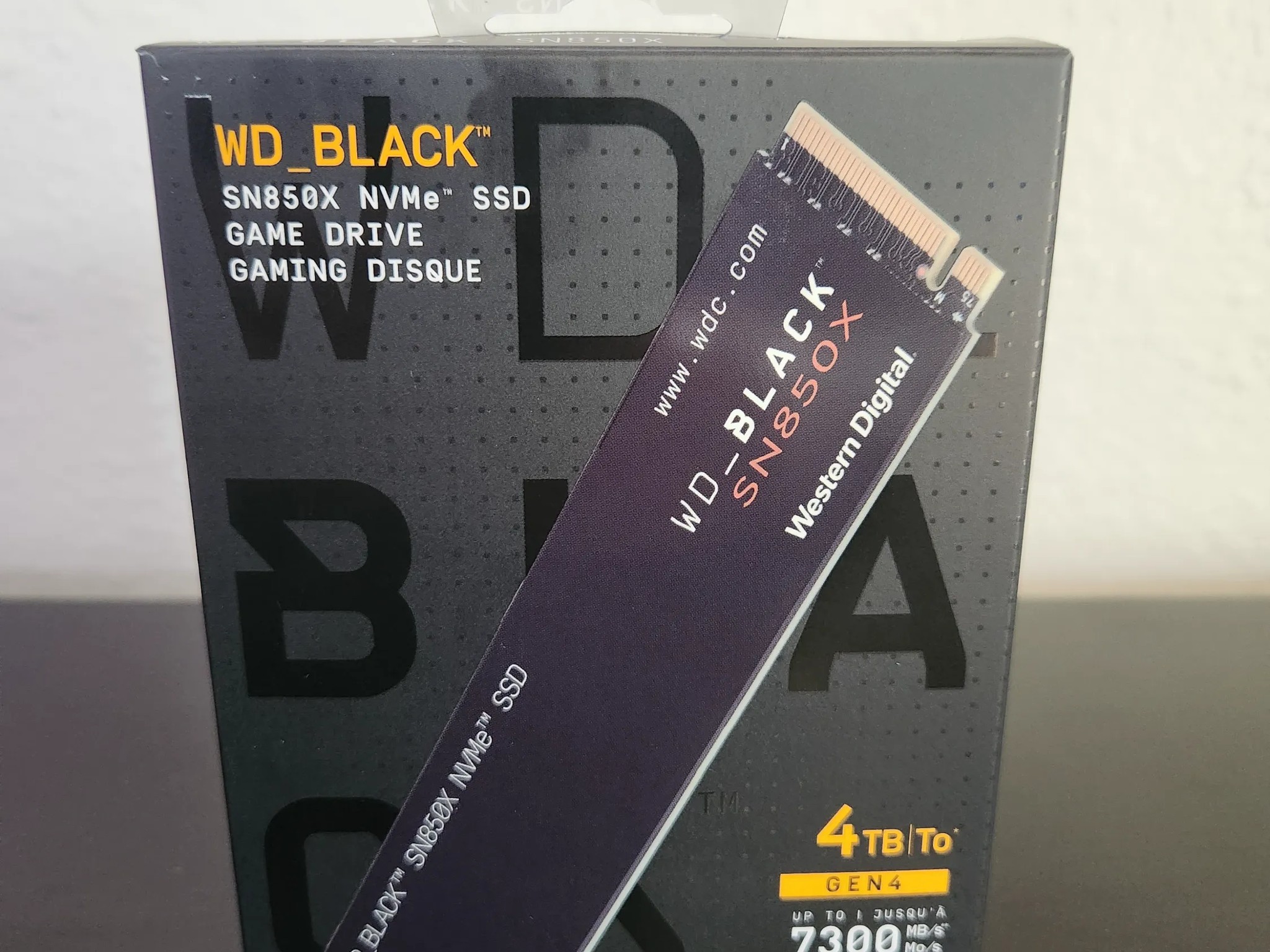 WD_BLACK 4TB SN850X NVMe