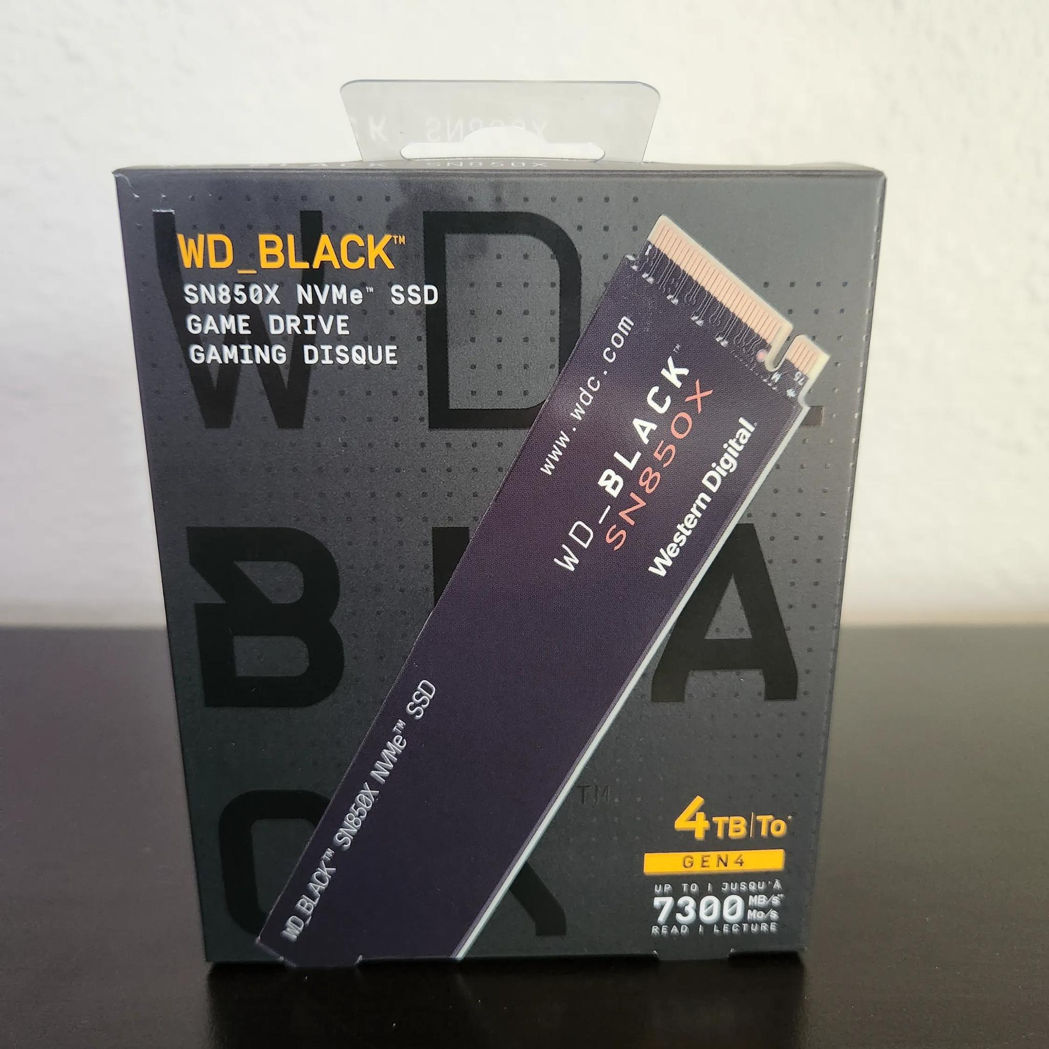 WD_BLACK 4TB SN850X NVMe