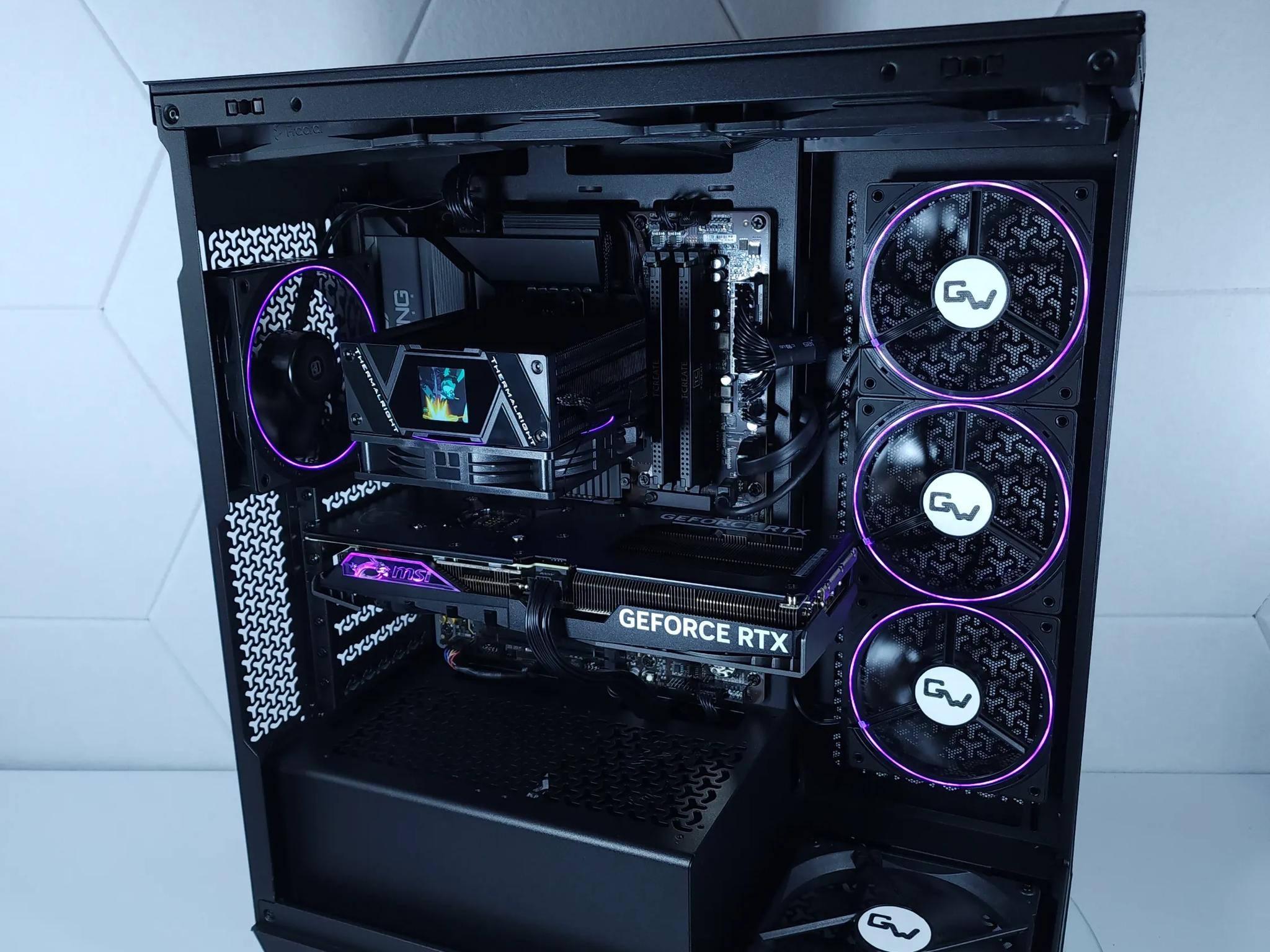 💜RTX 4070●Core i5 13600K●1440p Gaming Computer