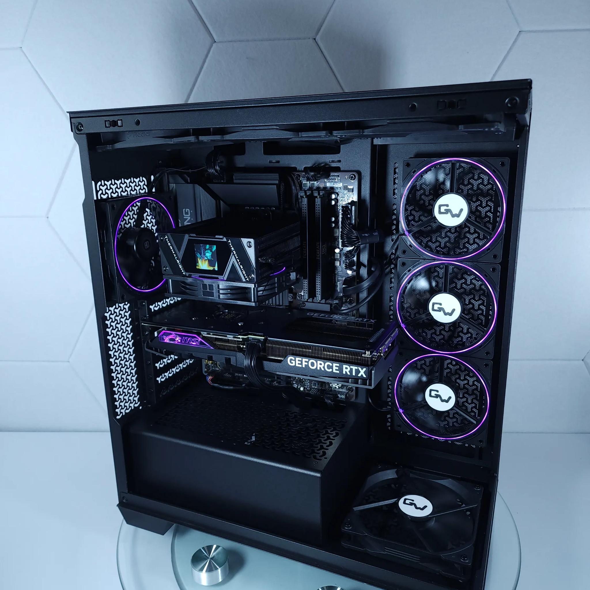 💜RTX 4070●Core i5 13600K●1440p Gaming Computer