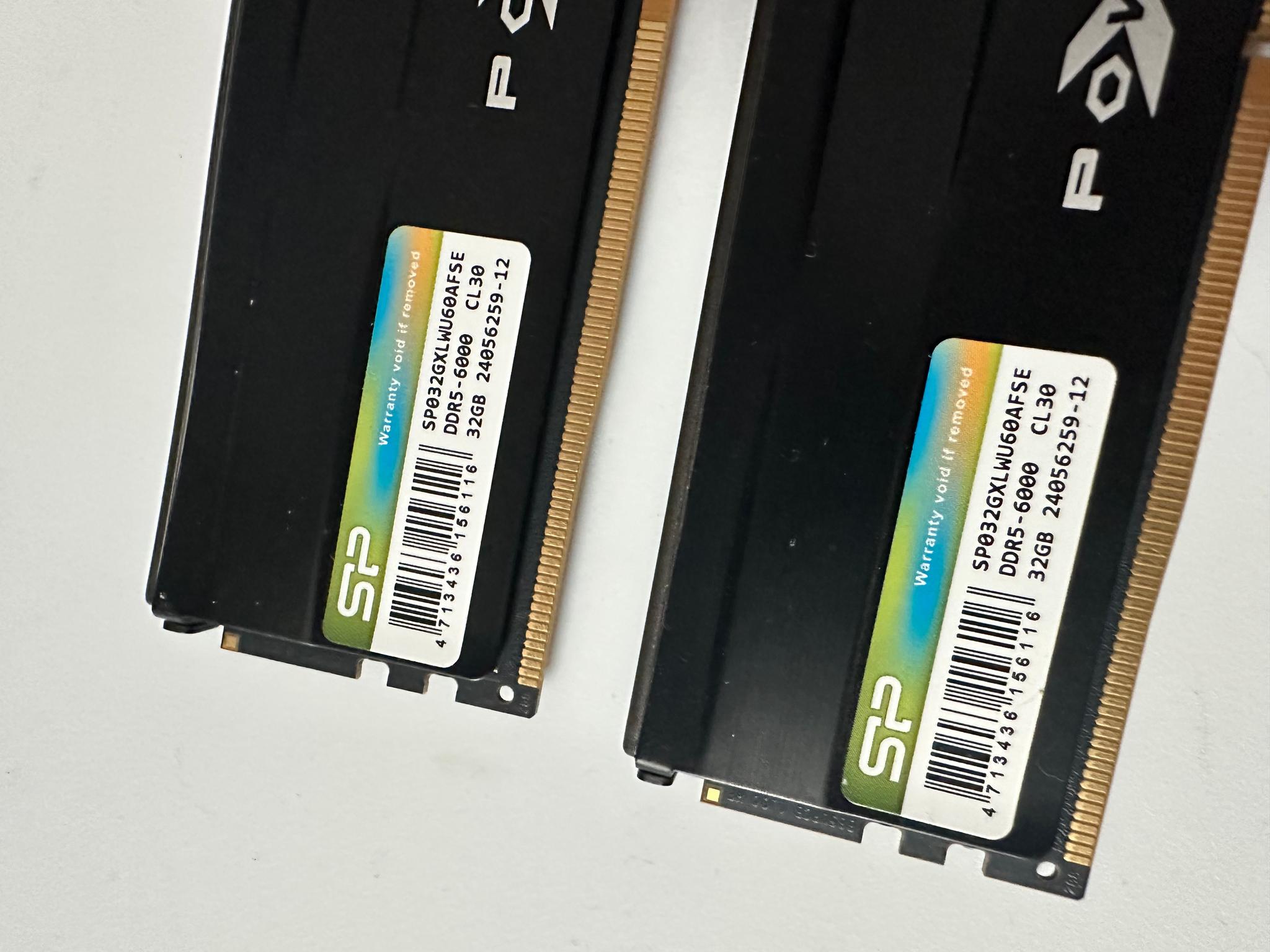 64GB DDR5 CL30 6000MT/s SILICON POWER XPOWER DESKTOP MEMORY RAM