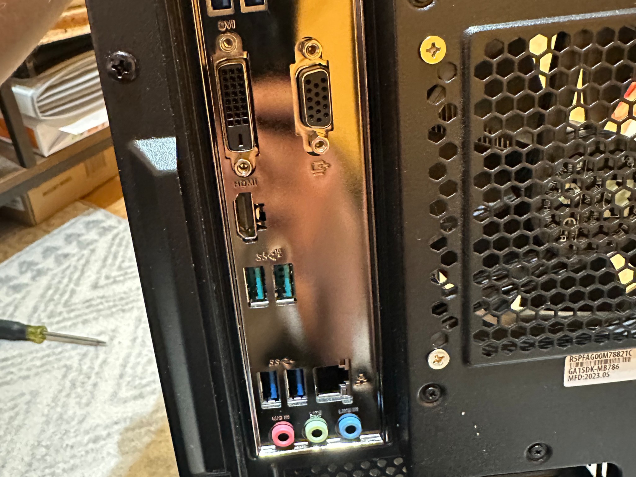 ASUS Gaming PC 5060ti 16Gb Ryzen 7 5800X 32g DDR4 Ram 1TB M.2 SSD 600w Power Supply