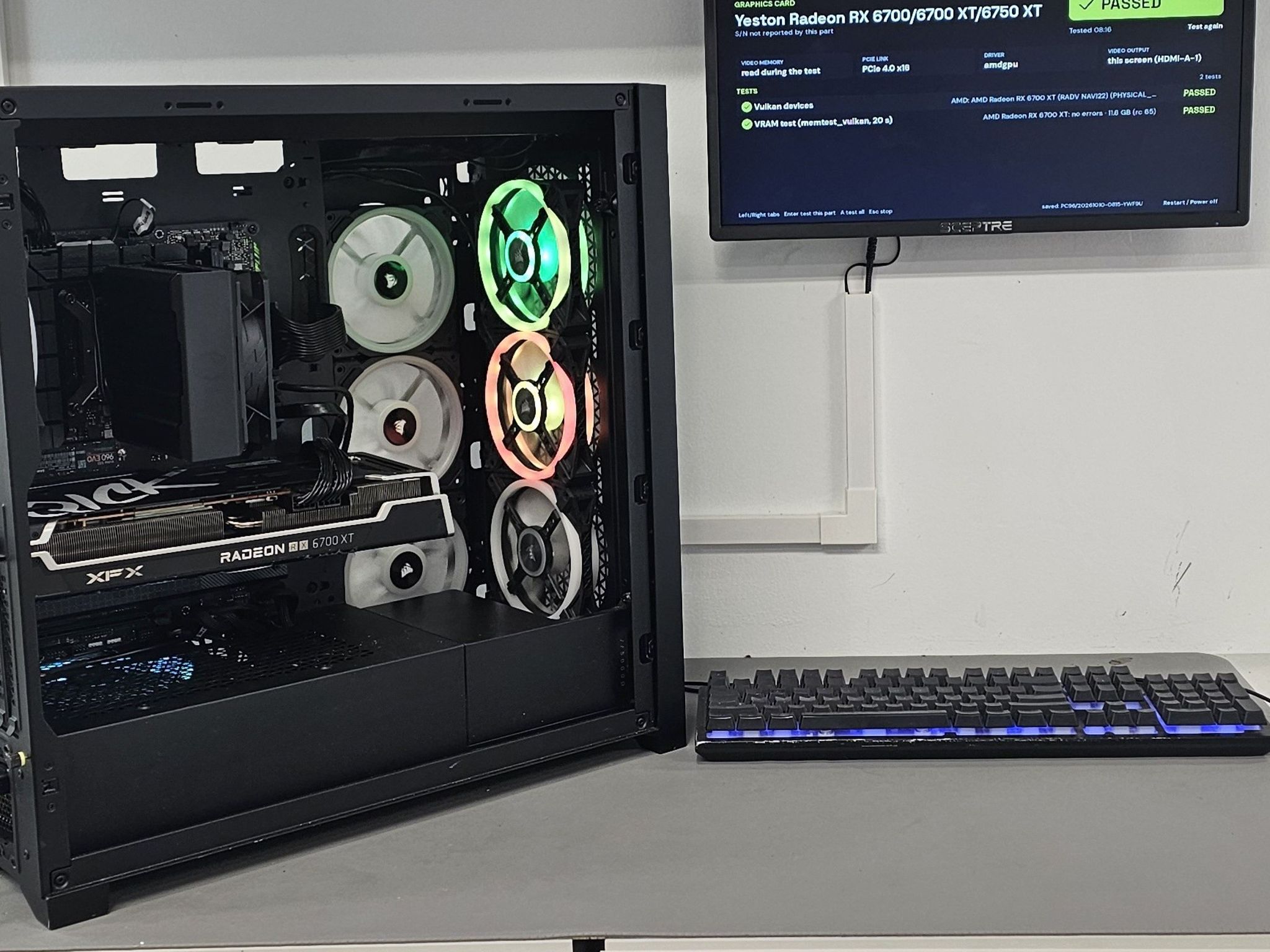 RX 6700 XT XFX Speedster QICK319 12GB