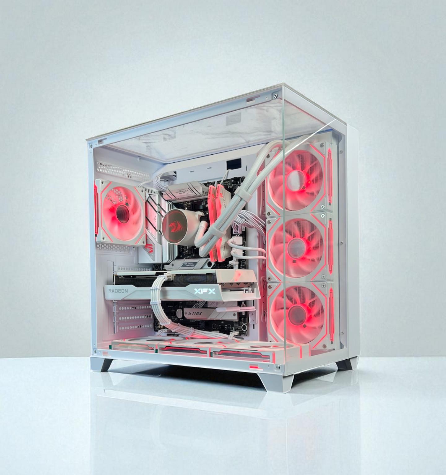 Liquid Cooled AMD RX 9060 XT 16GB Ryzen 5 8400F 16GB DDR5 1 TB M.2 Gaming PC