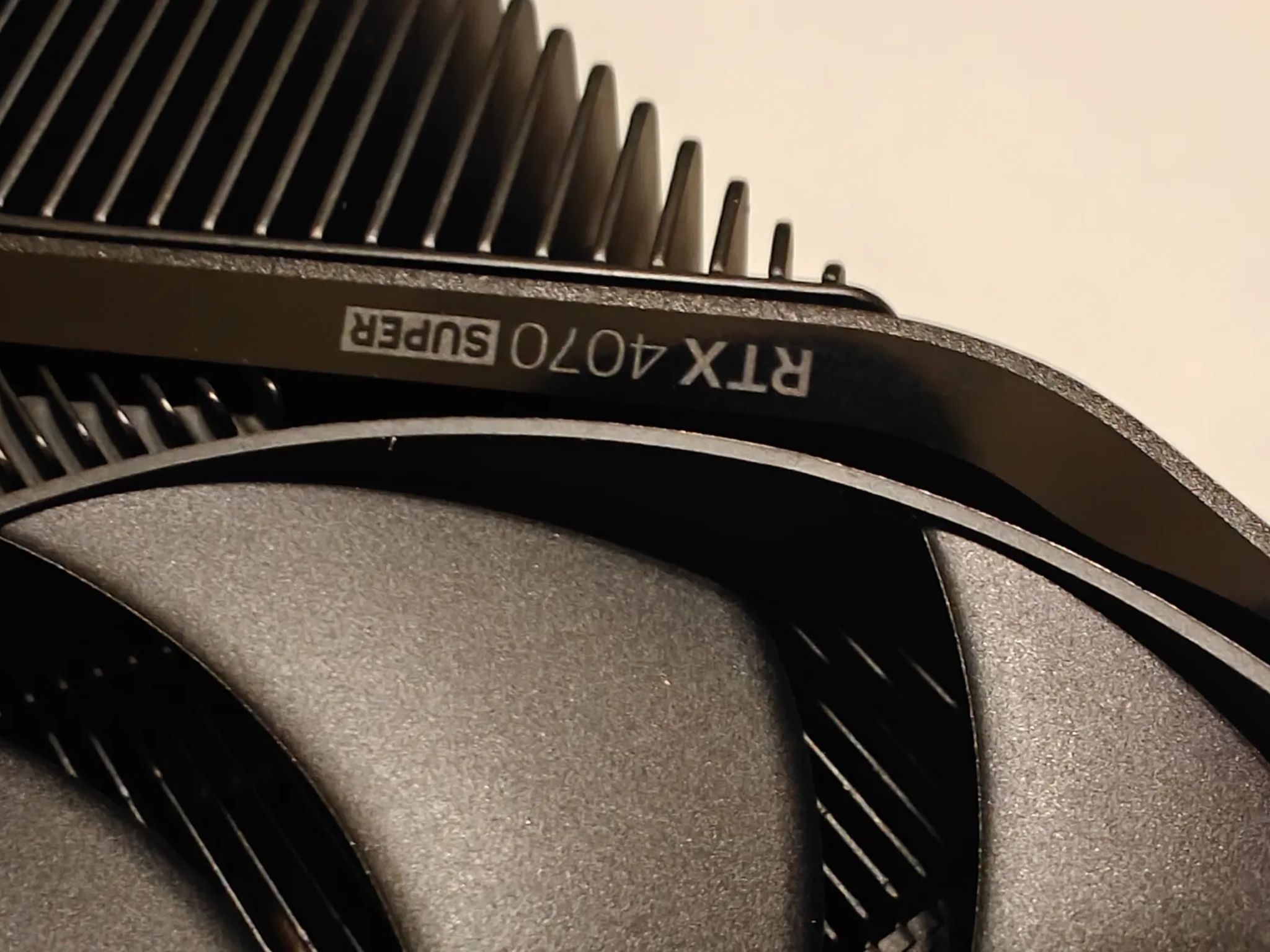 NVIDIA GeForce RTX 4070 SUPER Founders Edition Graphics Card 12GB GDDR6X - Titanium and Black