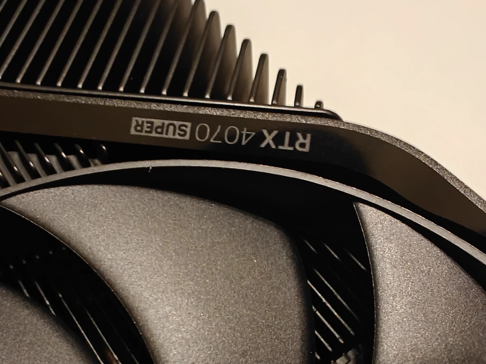 NVIDIA GeForce RTX 4070 SUPER Founders Edition Graphics Card 12GB GDDR6X - Titanium and Black