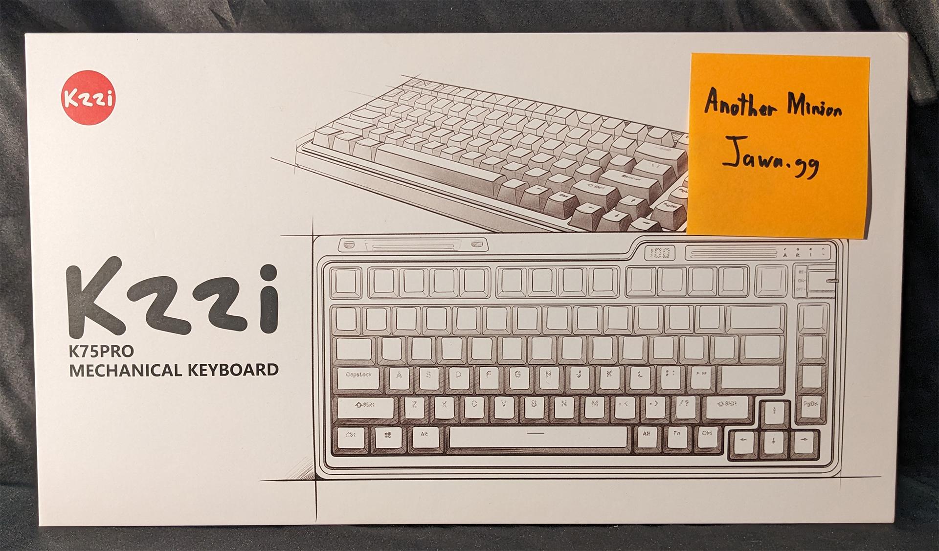 KZZI K75 PRO RGB 75% WirelessMechanical Keyboard