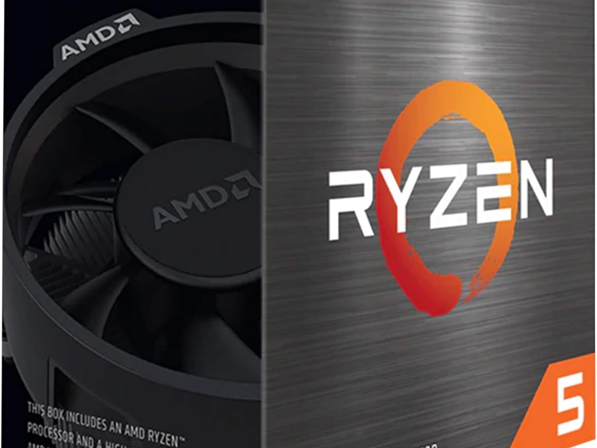 AMD Ryzen 5 5600 6-Core, 12-Thread Unlocked Desktop CPU Processor with Wraith Stealth Cooler