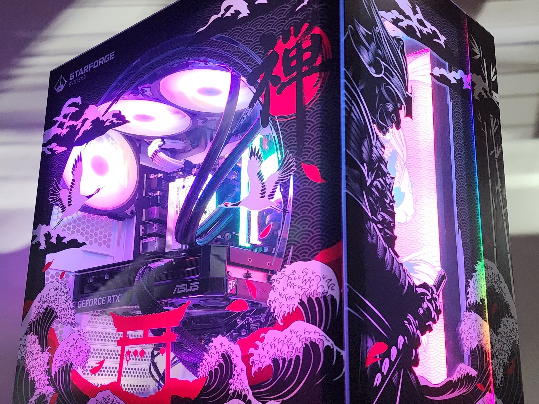 Gaming PC Ryzen 7 7700X 32GB RAM 1TB SSD RTX 5070 12GB Windows 11 Computer