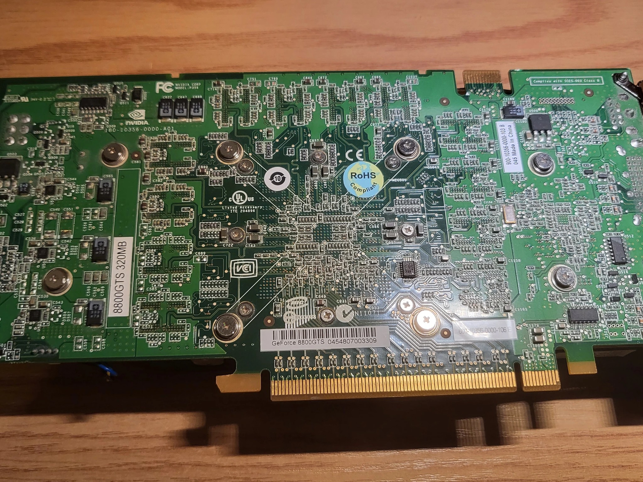 USED NVidia EVGA GeForce 8800GTS 320MB Graphics Card