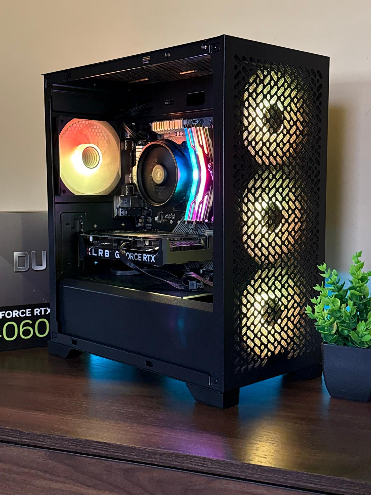RTX Gaming PC | RTX 4060 | RYZEN 5 5500 | 16GB RAM | 1.25TB Storage
