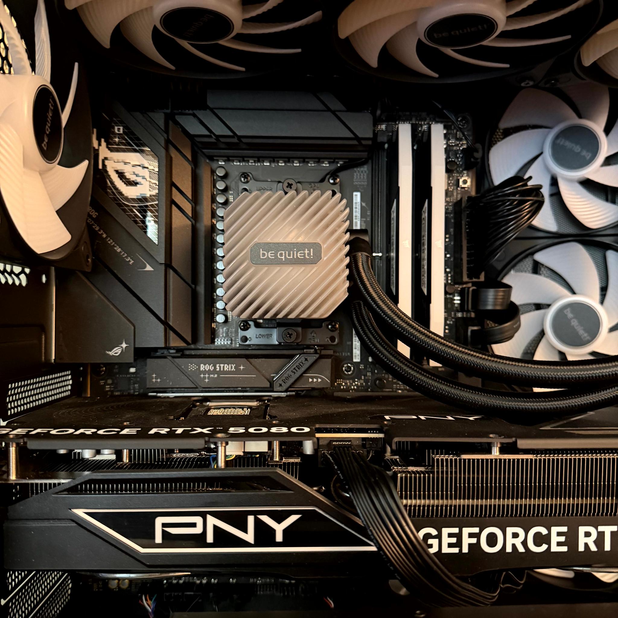 Event Horizon - RTX 5080 OC • Ryzen 7 9850X3D • 2TB Gen5 NVMe • 1000W Platinum PSU • New AM5 Build