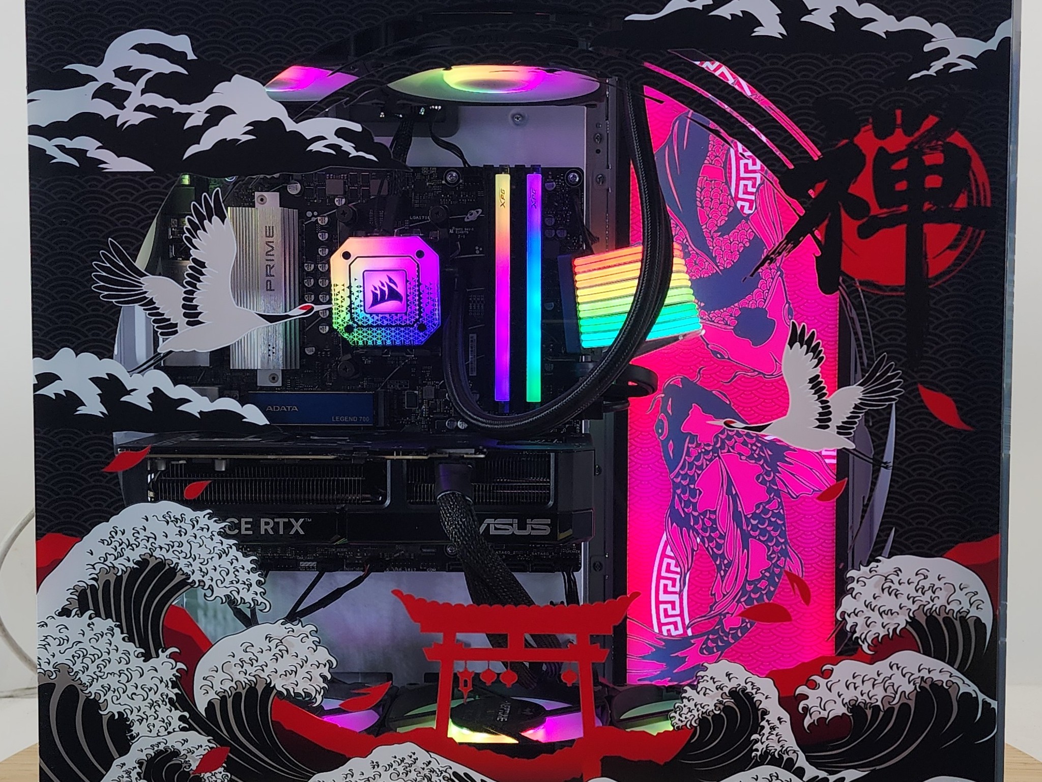 Gaming PC Ryzen 7 7700X 32GB RAM 1TB SSD RTX 5070 12GB Windows 11 Computer