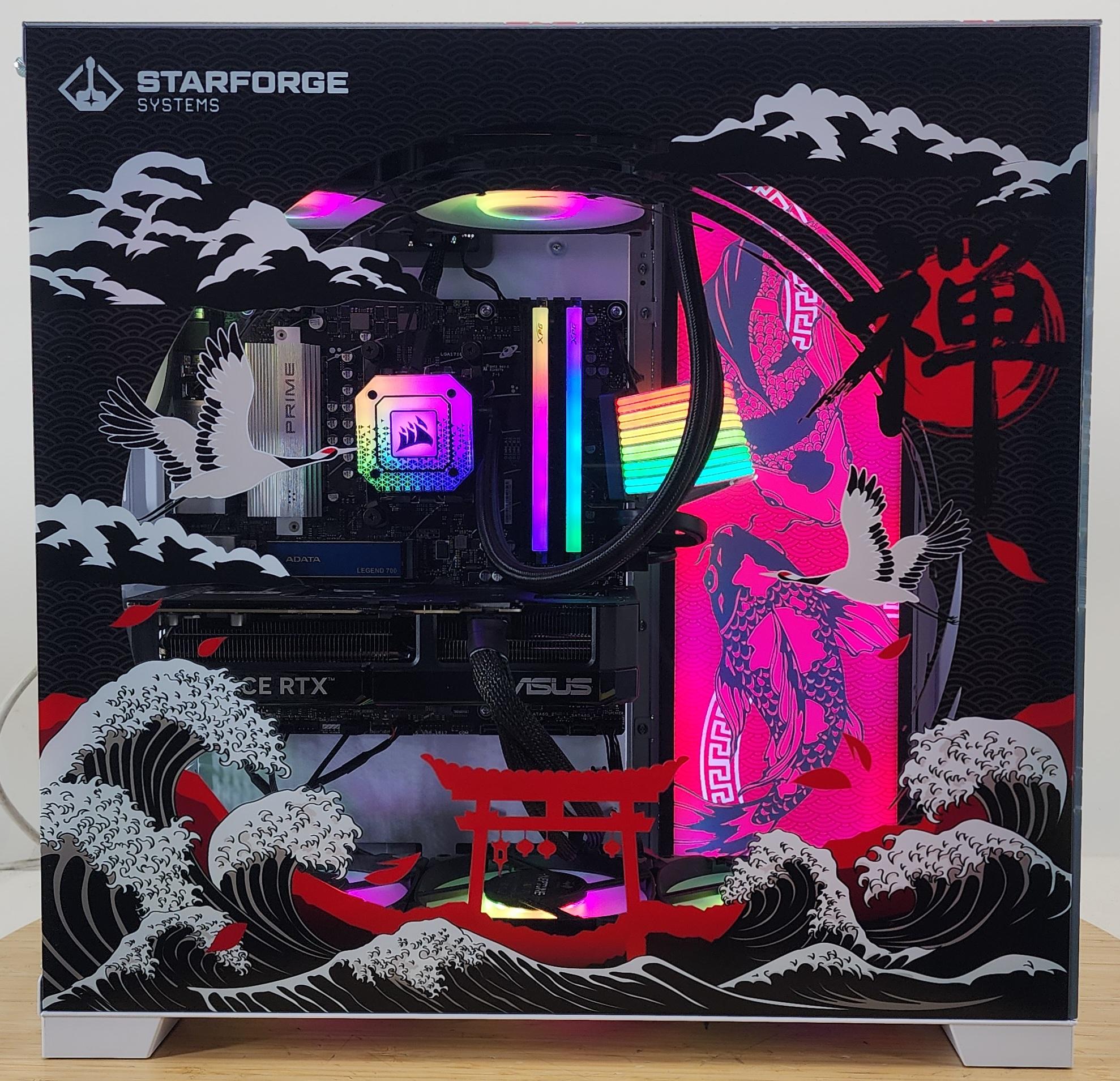 Gaming PC Ryzen 7 7700X 32GB RAM 1TB SSD RTX 5070 12GB Windows 11 Computer