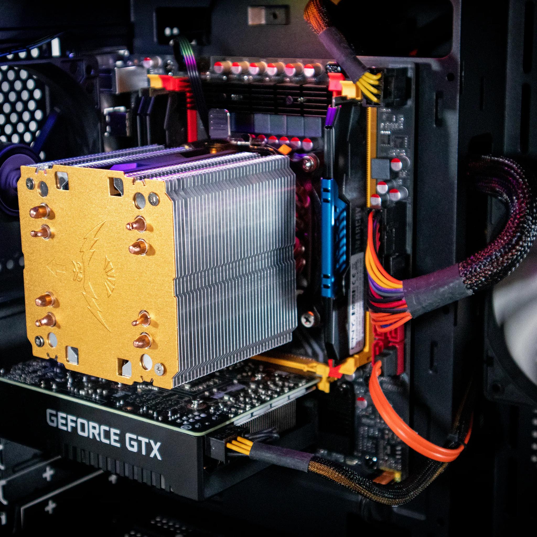 4Cs GTX 1660Super 24GB Windows 10 Intel i7 800GB Gaming Workstation