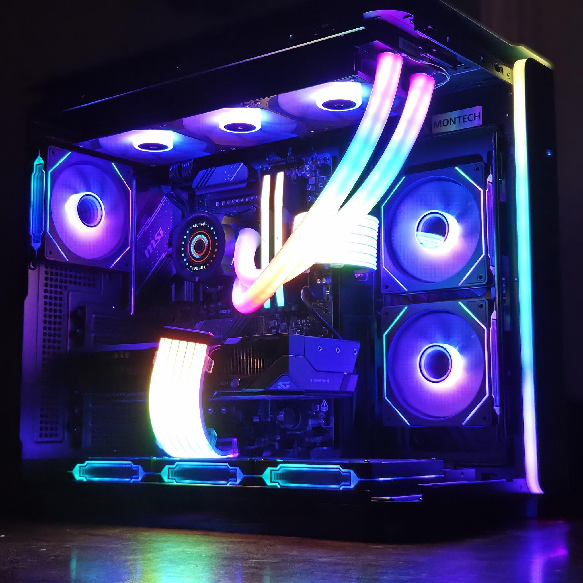 *SPRING BREAK SALE! THRU 3/20* Blue Lighting!⚡7800X3D/9070XT/32GB/2TB