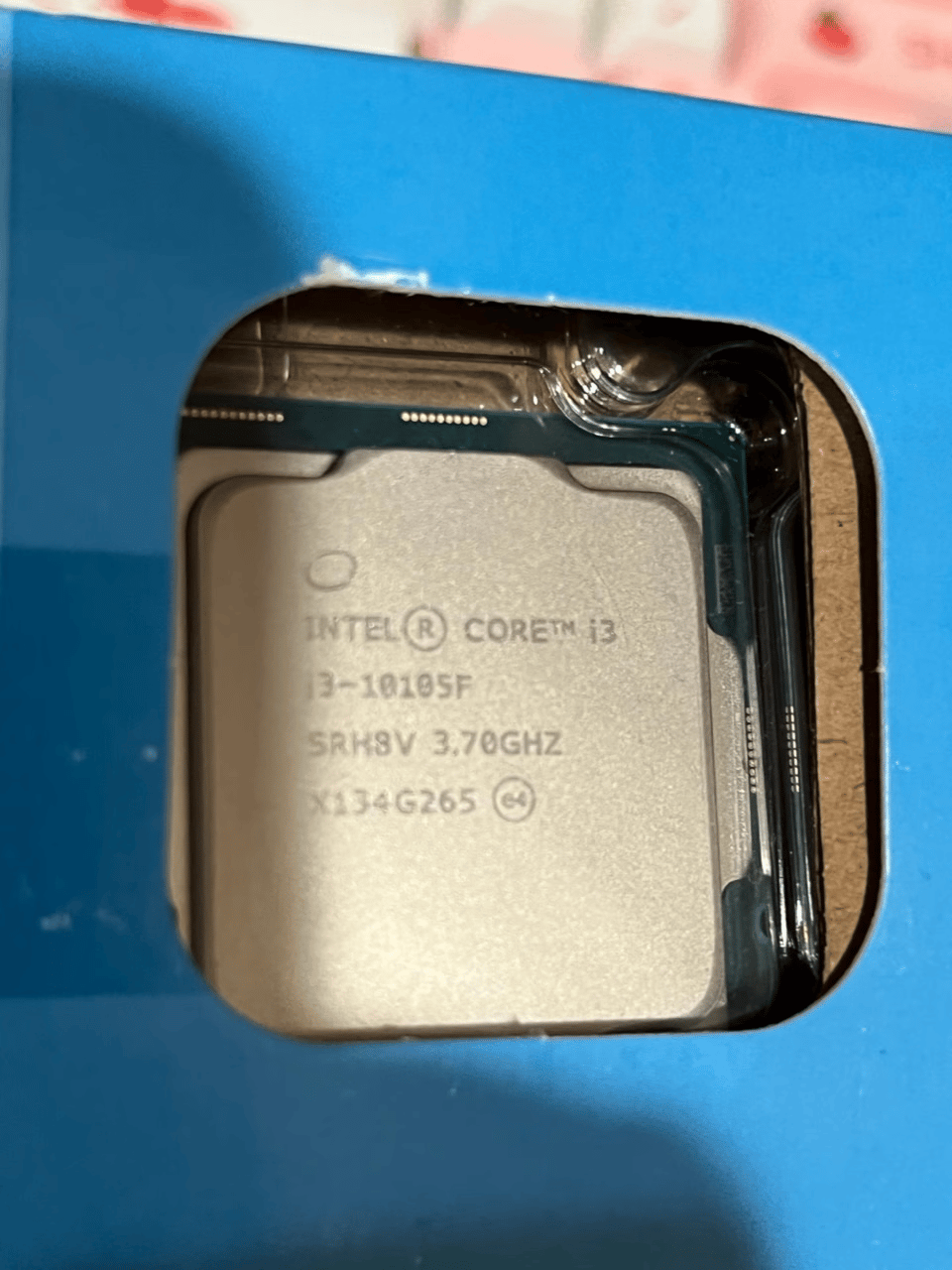 Intel i3 10105F 4 core 8 threads with cooler LGA 1200