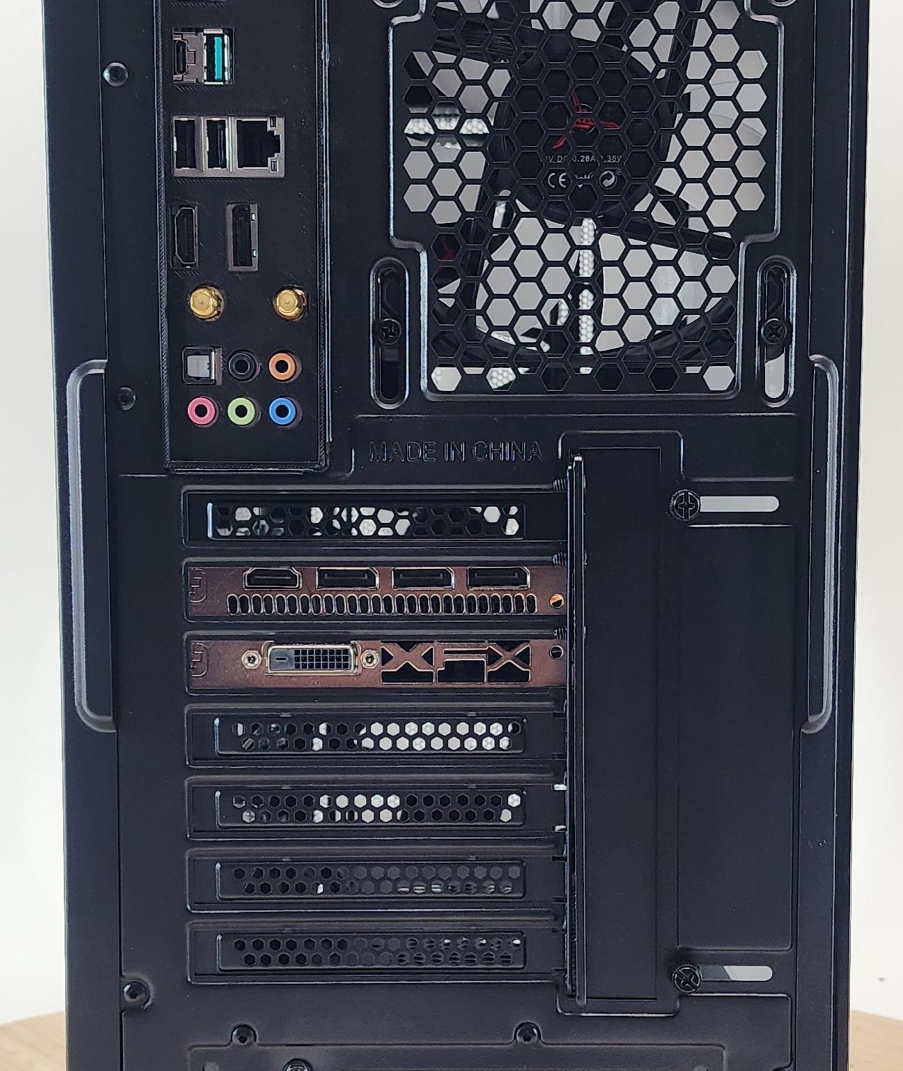 Gaming PC Ryzen 5 5500 16GB RAM 256GB SSD RX 580 8GB Windows 11 Computer