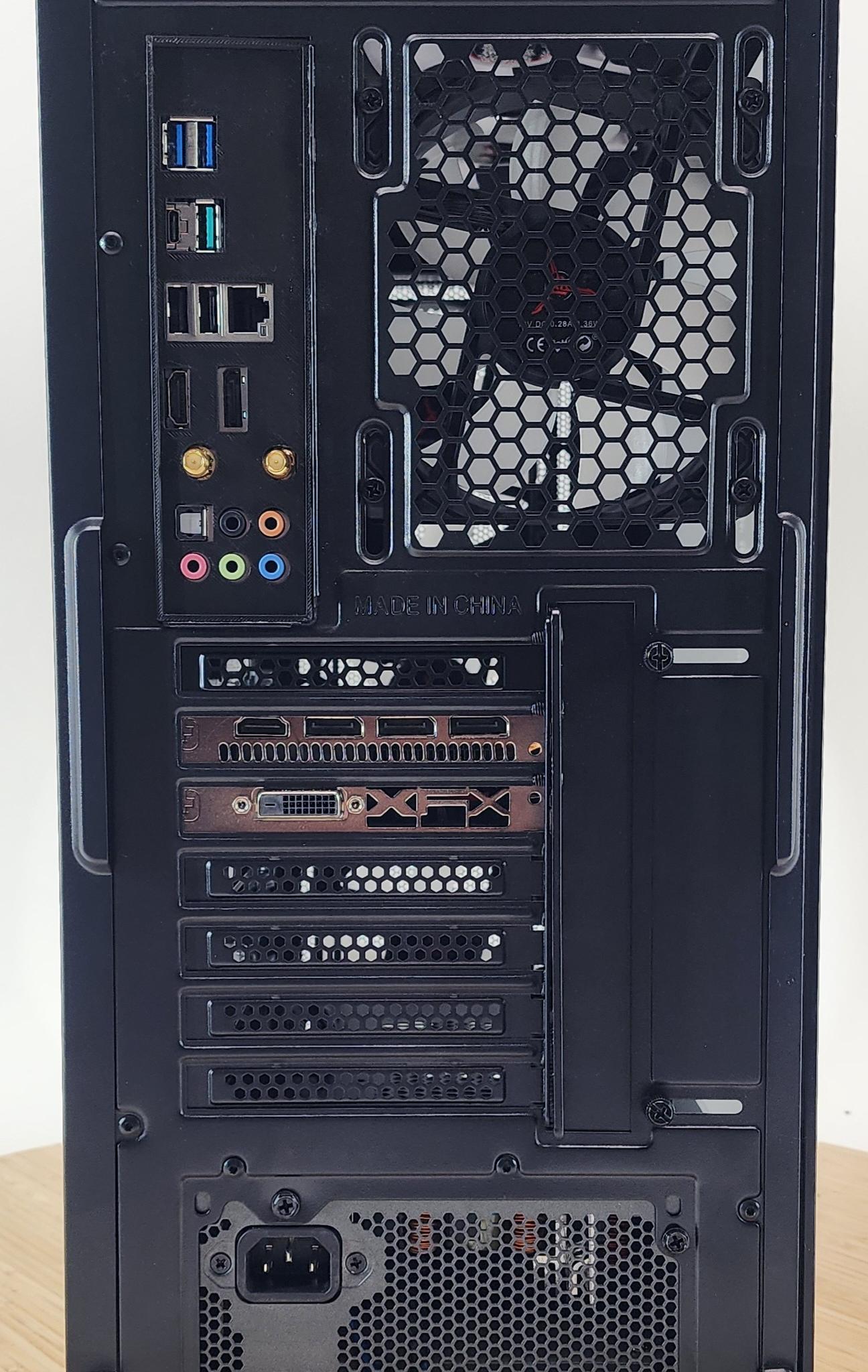 Gaming PC Ryzen 5 5500 16GB RAM 256GB SSD RX 580 8GB Windows 11 Computer