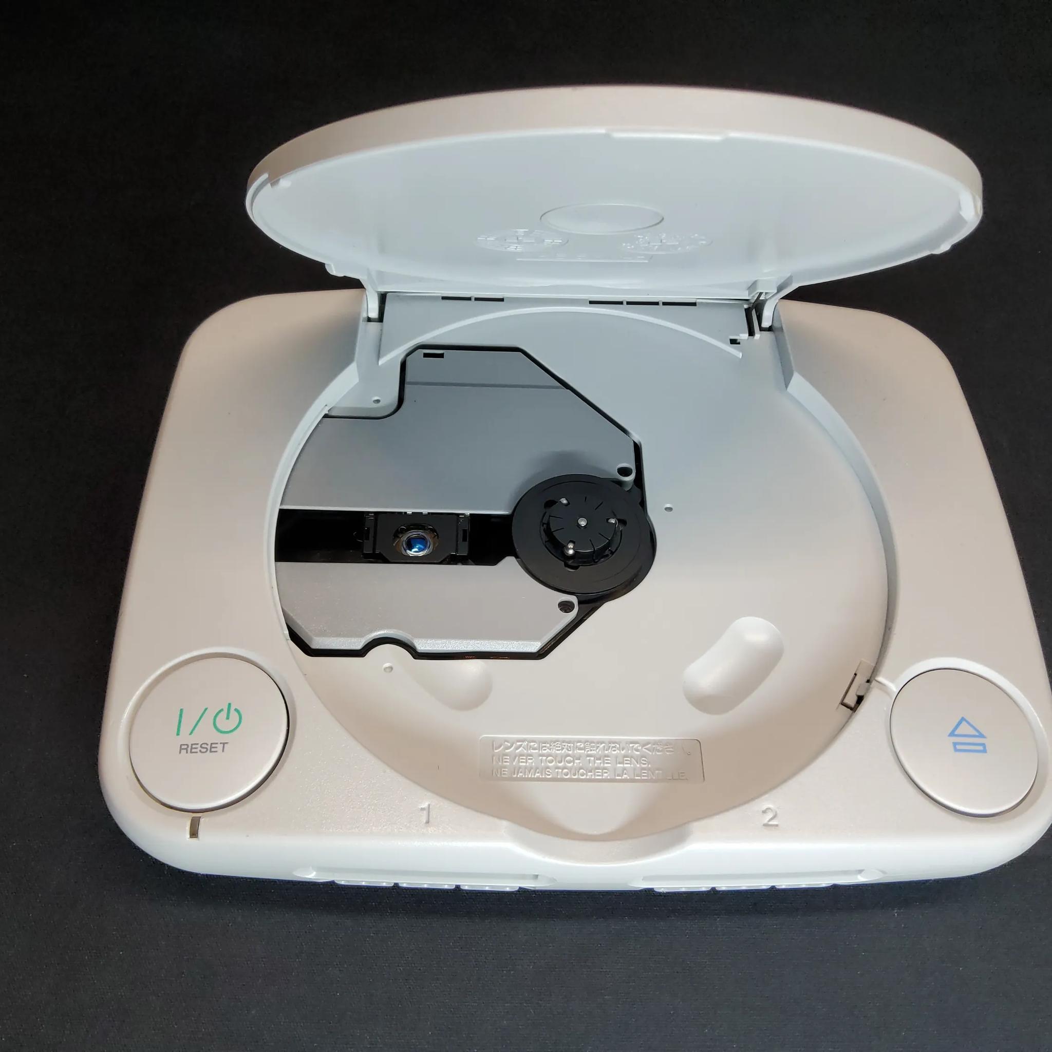 PlayStation PSOne Retro Console Dual Shock Controller + Memory Card