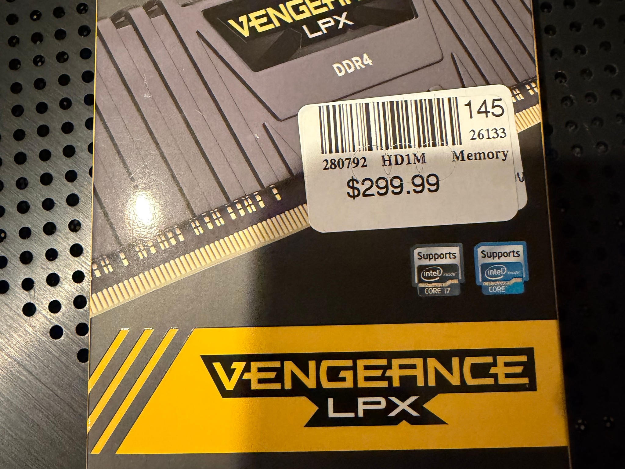 Corsair Vengeance LPX 16GB (2 x 8GB) DDR4-3200 C16 Dual Channel