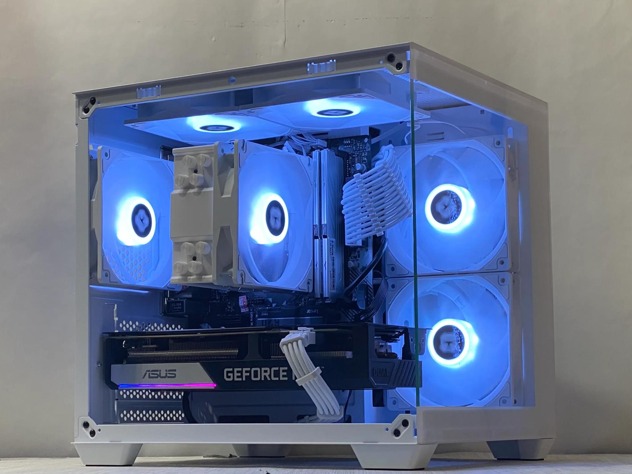 RTX 3060 Ti, Ryzen 5 5500, 16GB DDR4, 1TB NVMe SSD, WiFi - Custom Gaming PC