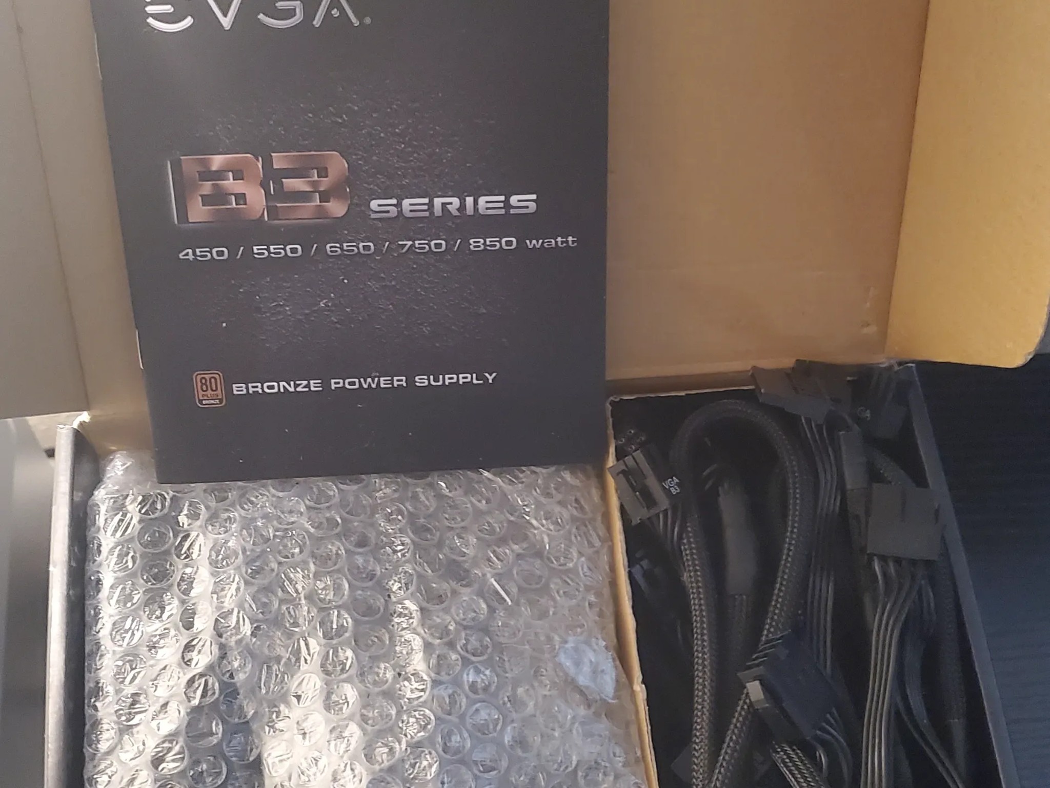 EVGA 850W B3 BRONZE RATED MODULAR PSU