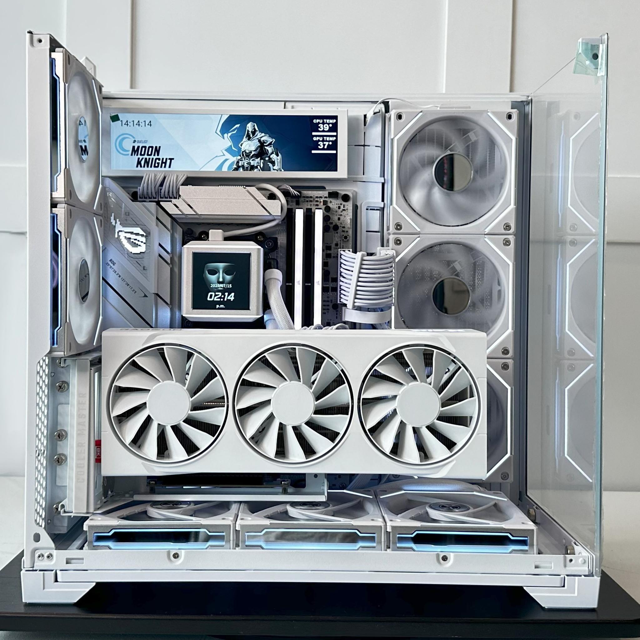 💎New XFX AMD Radeon RX 9070 XT Swift White w/ AMD Ryzen 9800X3D/ 32GB RAM/ 2TB NVME 💎