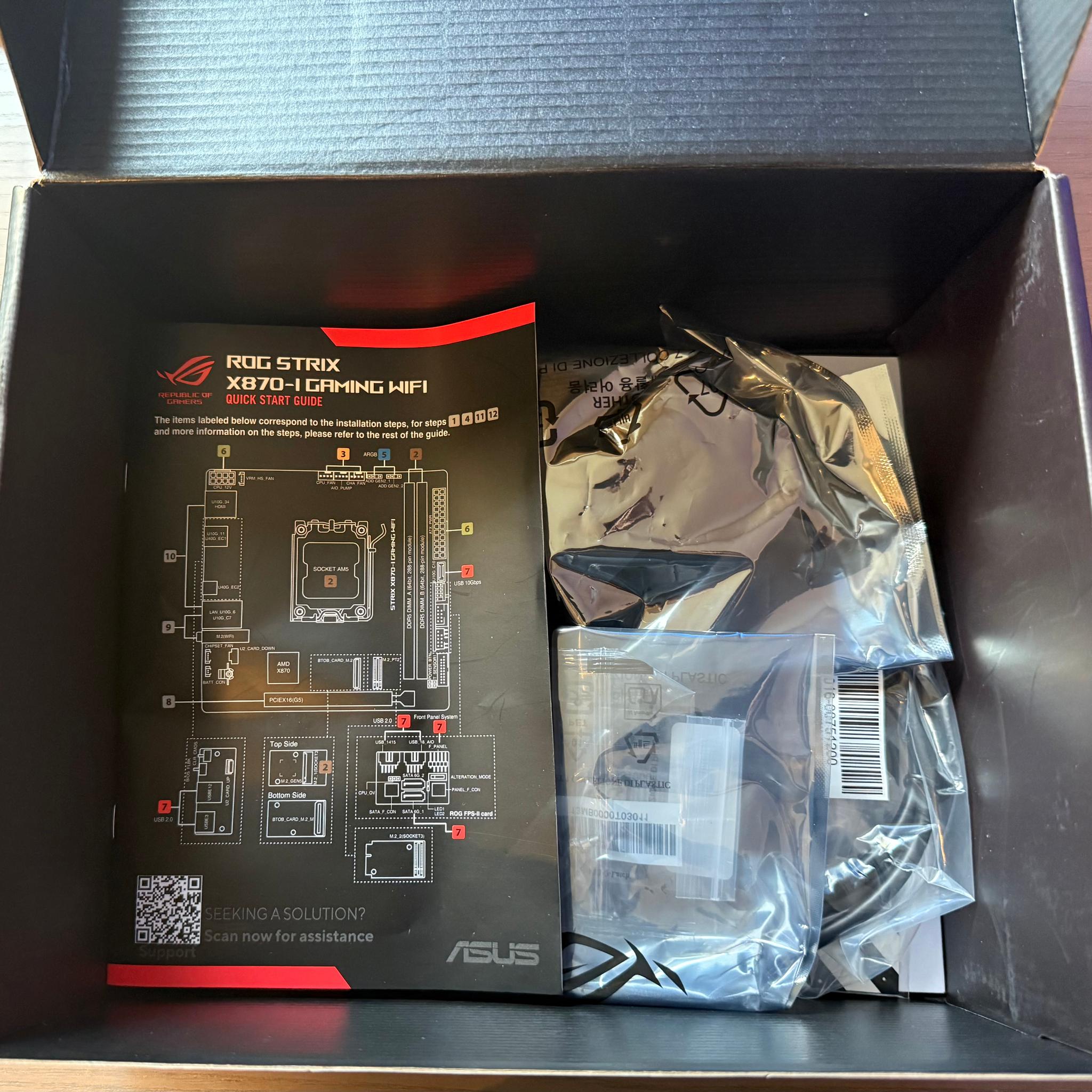 ASUS ROG STRIX x870-I