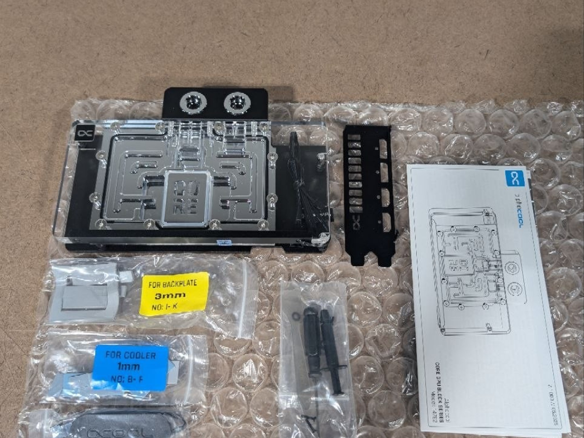 Alphacool Core RX 9070 XT Hellhound + Pure with Backplate (14782)