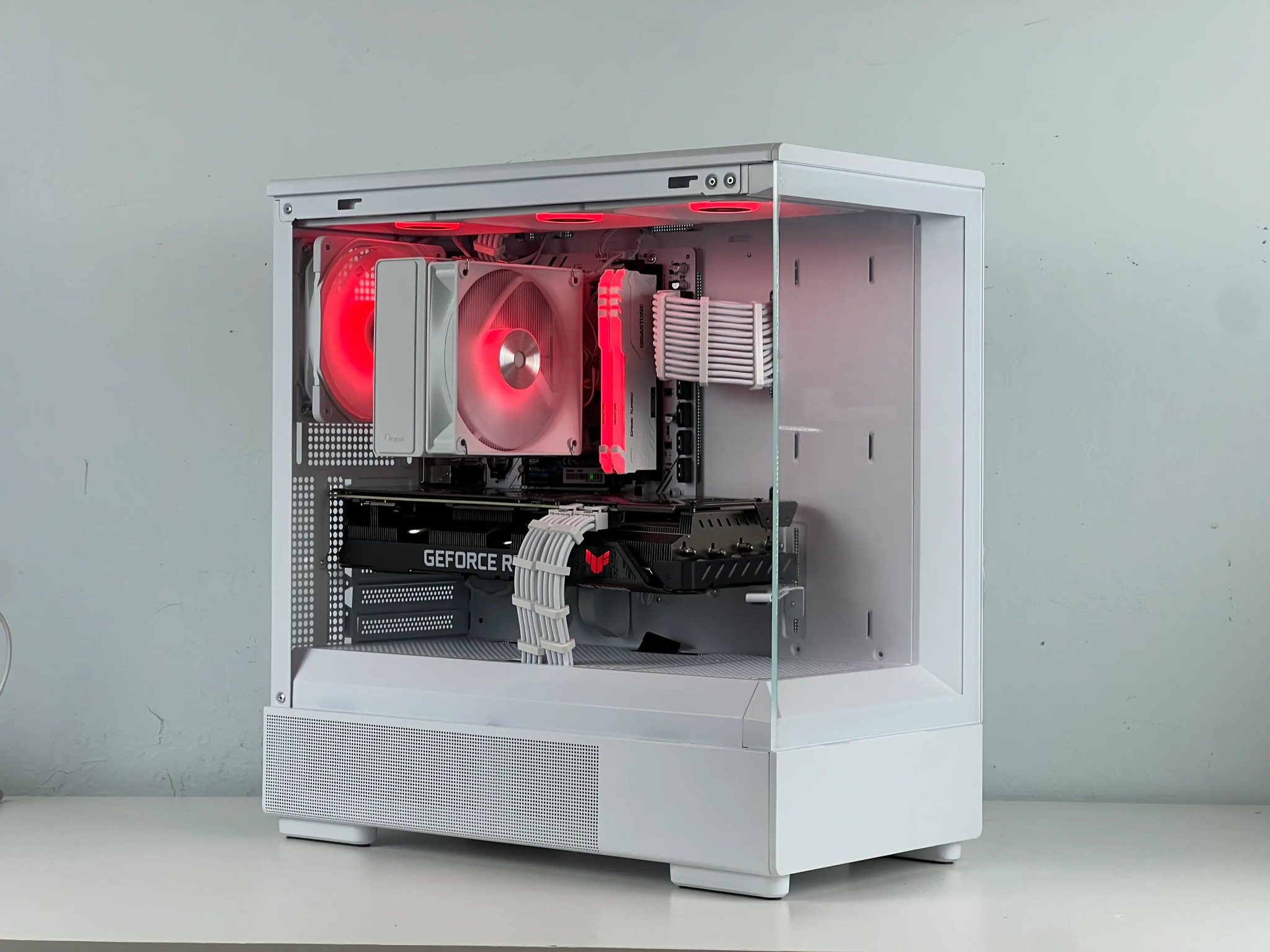 Clean White Gaming PC | RTX 3070 | Ryzen 5 5600G | 1TB SSD | 32GB RAM