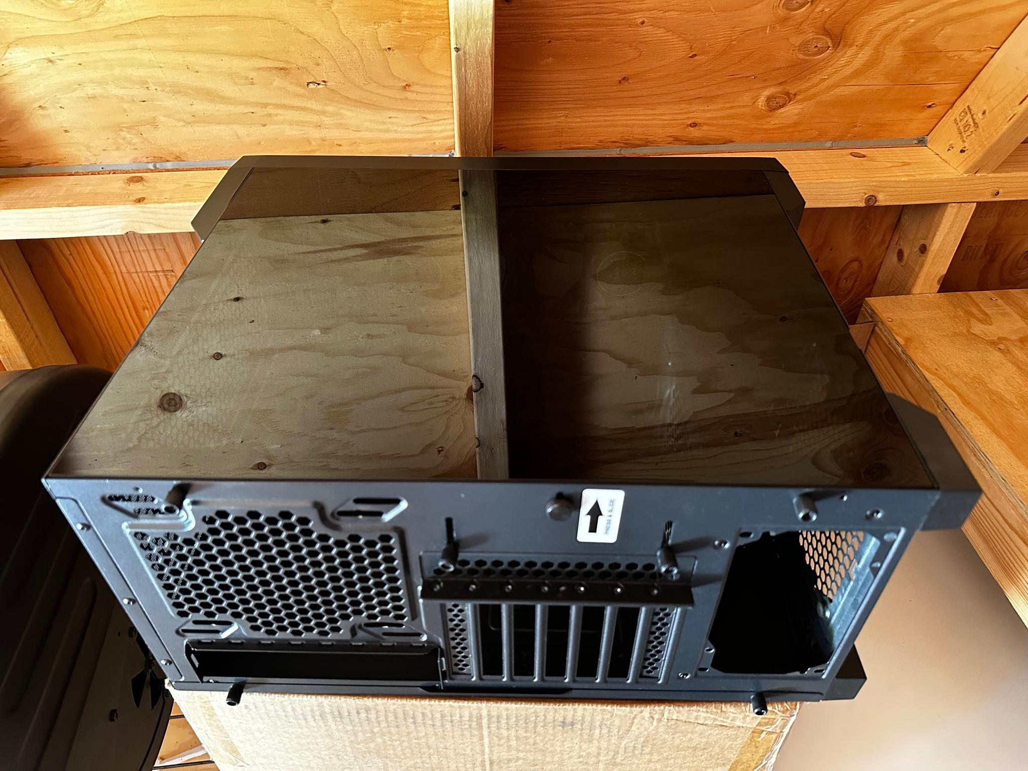 Mystery PC Case lootbox from inside my tool shed
