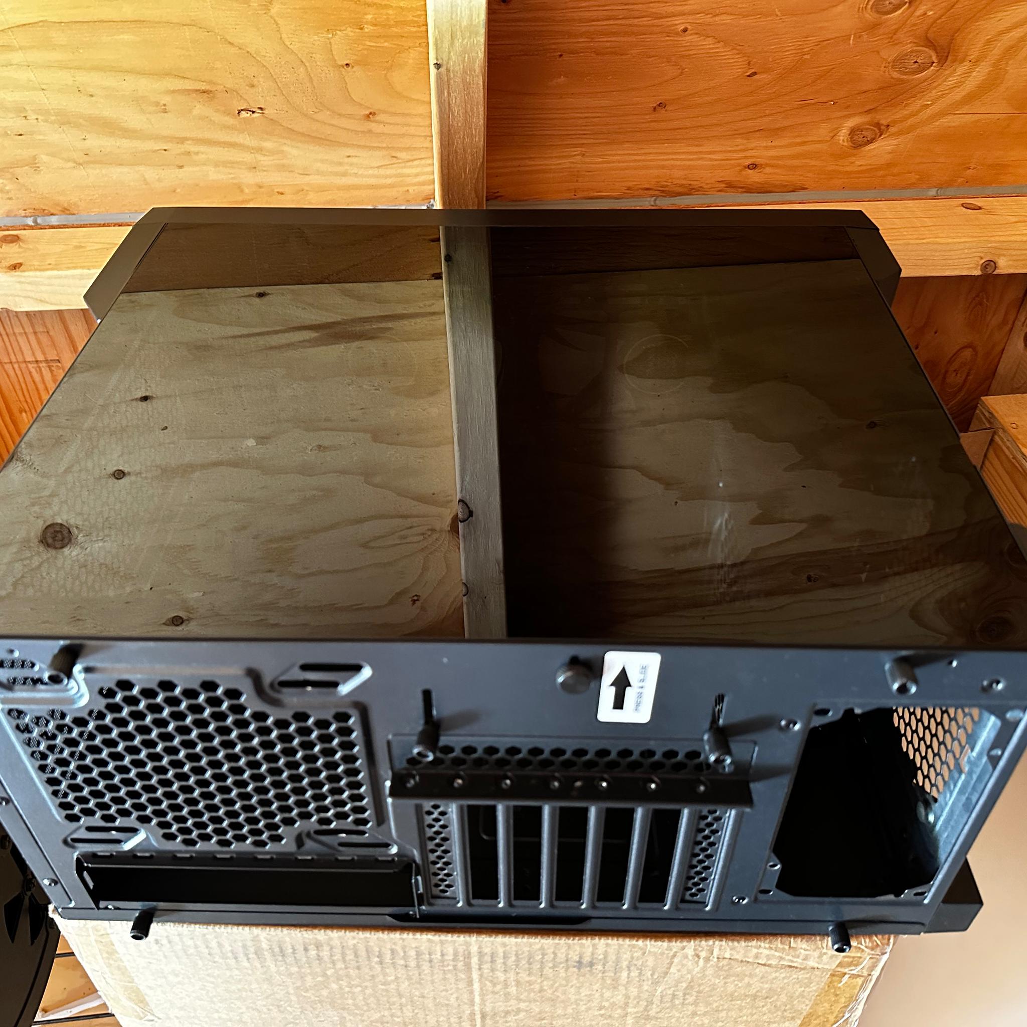 Mystery PC Case lootbox from inside my tool shed