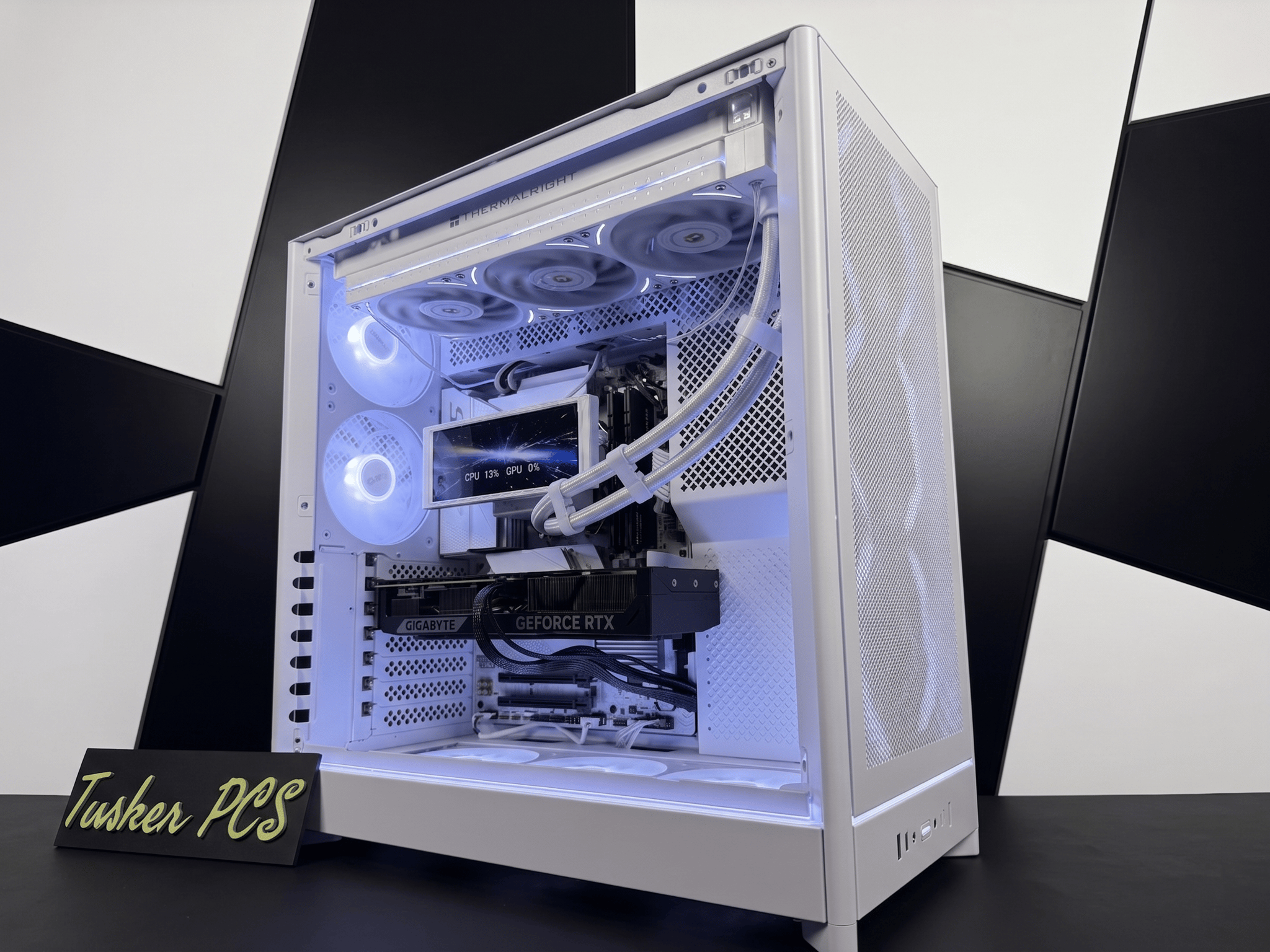 🌑❄️ MIDNIGHT GLACIER ❄️🌑 Ryzen 7 7800X3D| RTX 5070| 64 GB DDR5| 2.5 TB NVMe| 850W PSU