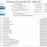 2TB Samsung 9100 PRO PCIe Gen 5.0x4.0 M.2 NVMe SSD 100% Health