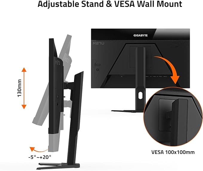 GIGABYTE M27U 4K 160Hz IPS 27-inch Gaming Monitor