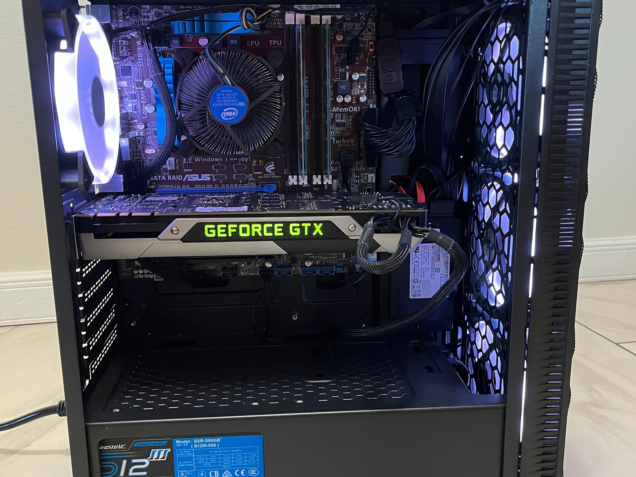 Super Budget Gaming PC - Intel i7-2600, NVDIA GTX 670 2GB, 16GB RAM, 1TB Storage, w/ Wi-Fi & BT
