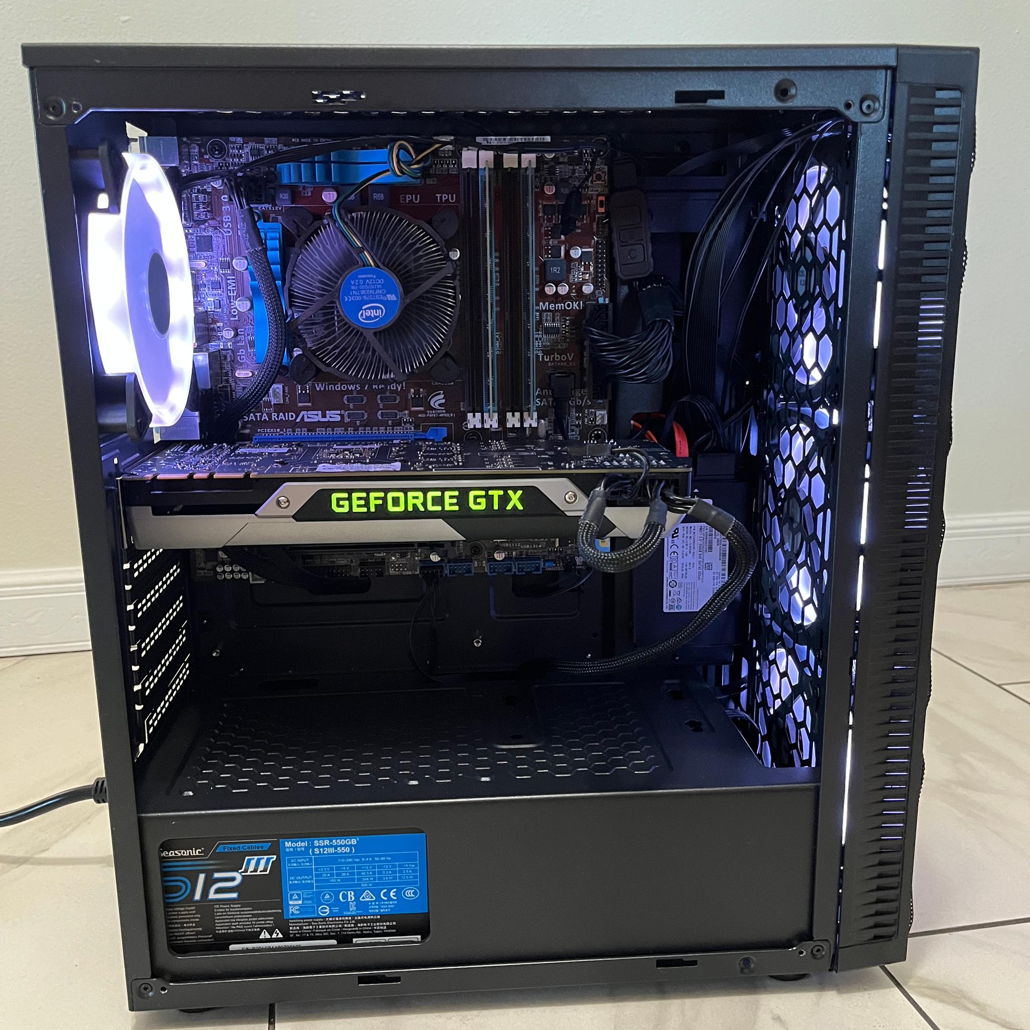 Super Budget Gaming PC - Intel i7-2600, NVDIA GTX 670 2GB, 16GB RAM, 1TB Storage, w/ Wi-Fi & BT