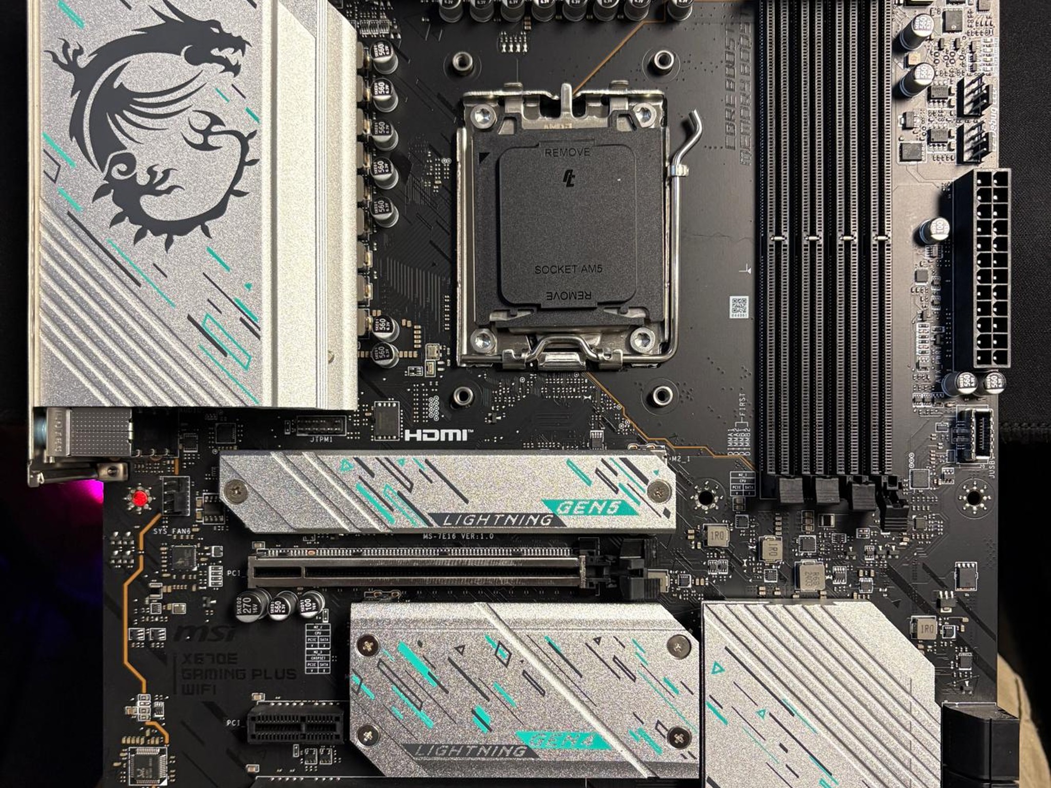 USED & FUNCTION GOOD - MSI X670E GAMING PLUS WIFI