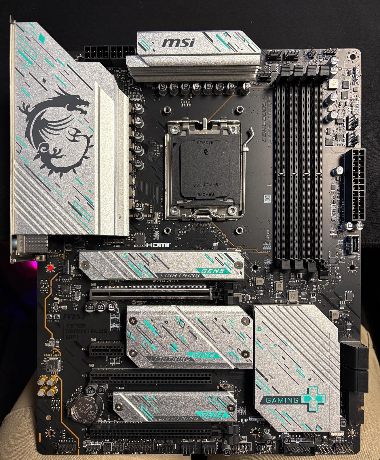 USED & FUNCTION GOOD - MSI X670E GAMING PLUS WIFI