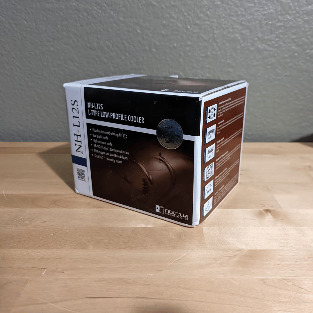 Noctua NH-L12S 70mm Low-Profile CPU Cooler with Chromax 120mm PWM Fan