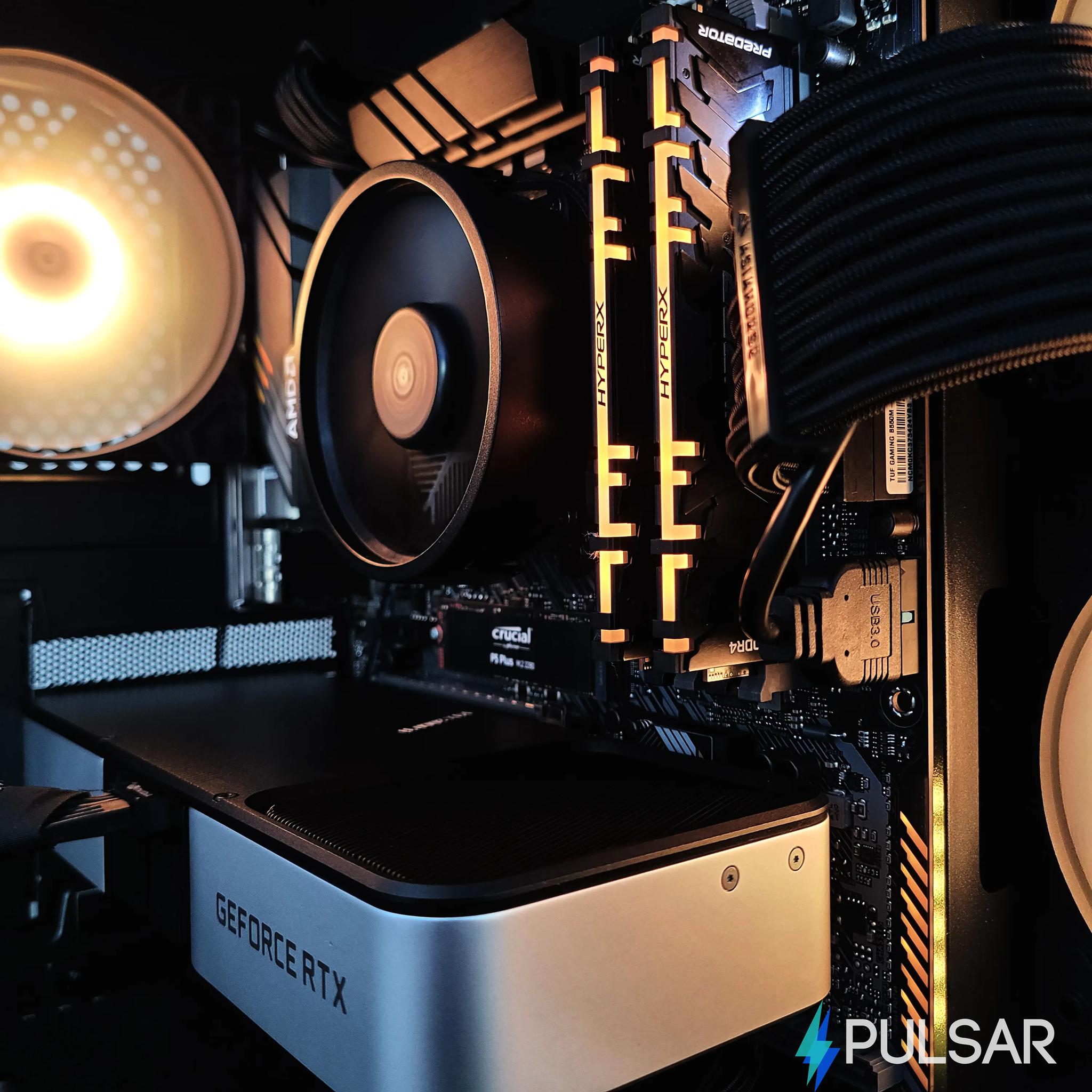 RTX 3060 TI / Ryzen 5 3600 / 32GB RAM ⬛ Midnight Hue ⬛