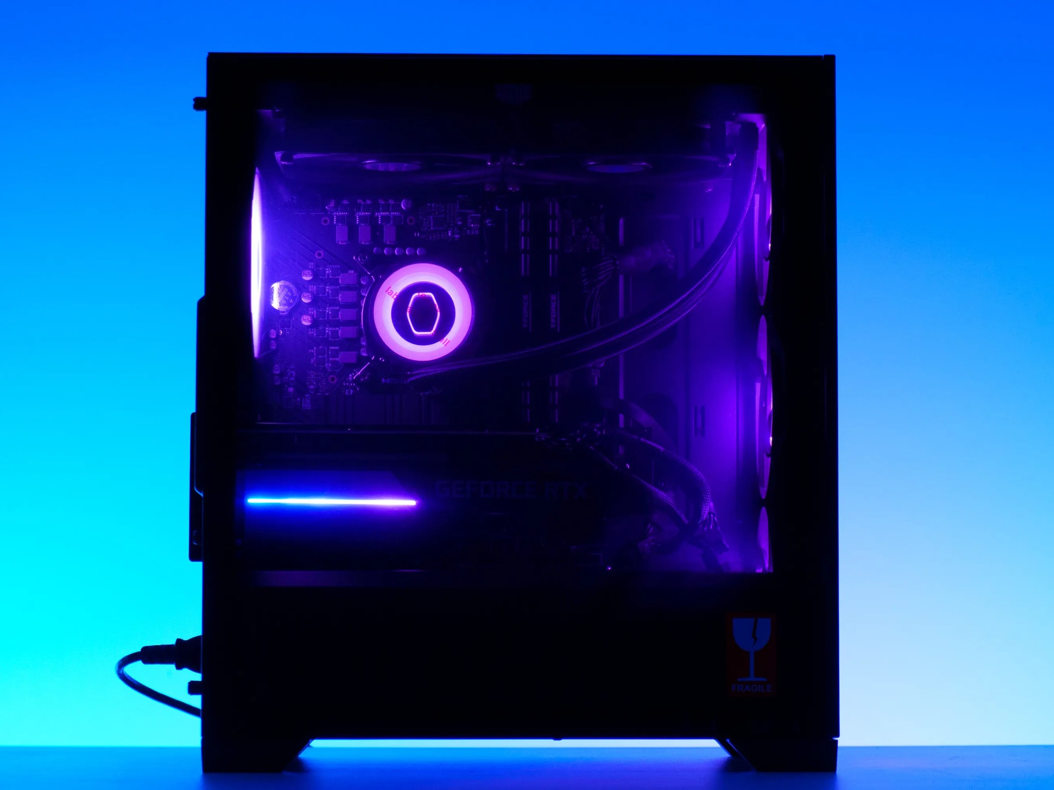 RTX 3070 + Intel i5 12600K Gaming PC w/ FREE RGB keyboard + mouse | 32GB RAM | 1TB m.2 | 240 AIO