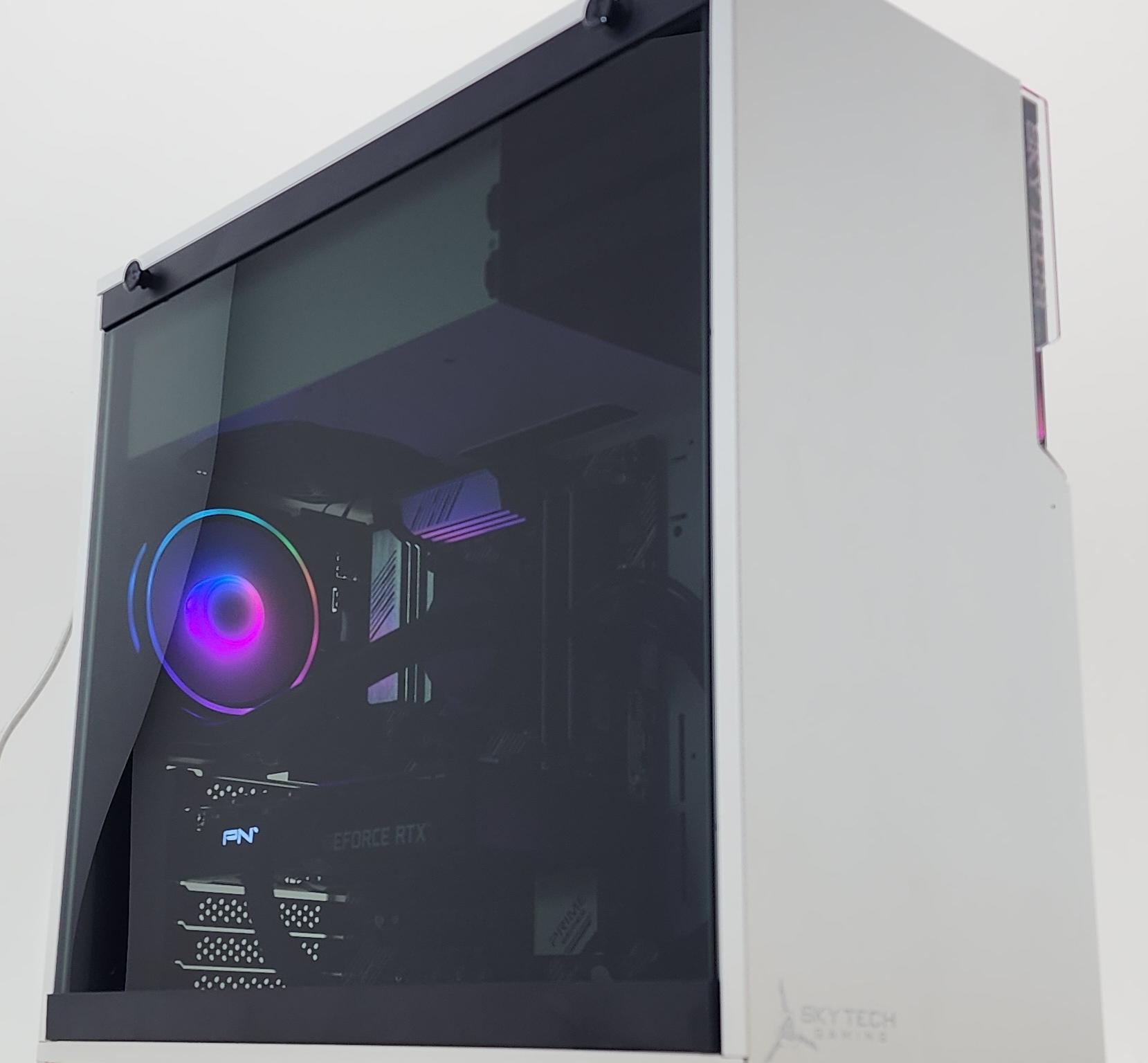 Gaming PC Ryzen 7 3700X 16GB RAM 500GB SSD RTX 3060 8GB PCBT Windows 11 Computer