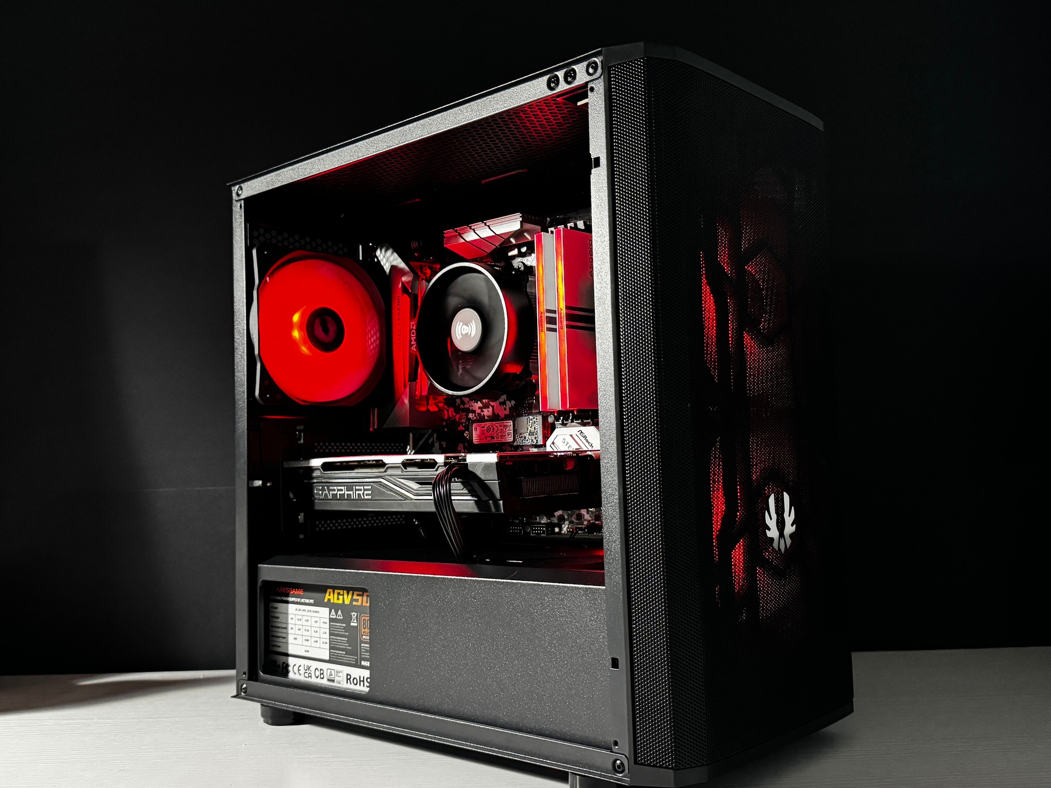 ⚫️BUDGET⚫️ Gaming PC | AMD Ryzen 5 4500 | 16GB DDR4 | RX 580 8GB | 512GB m.2 SSD | Win11 PRO | Wi-Fi