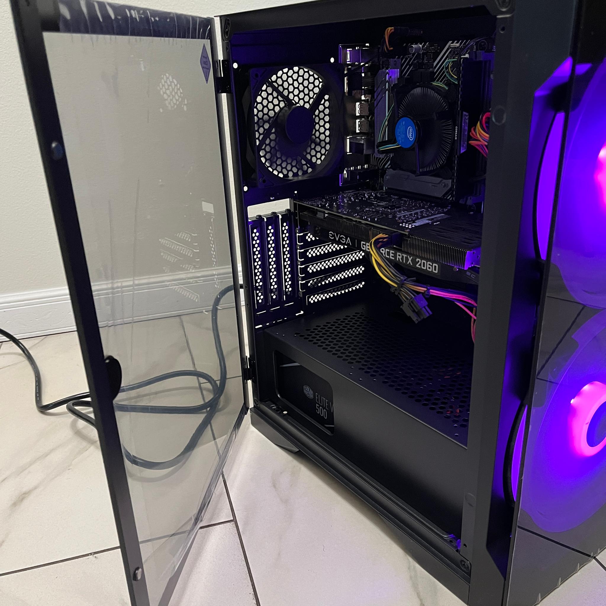 NVIDIA RTX 2060, Intel Core i3-10100, 16GB RAM, 4.2TB Storage, Gaming PC w/ Wi-Fi & BT